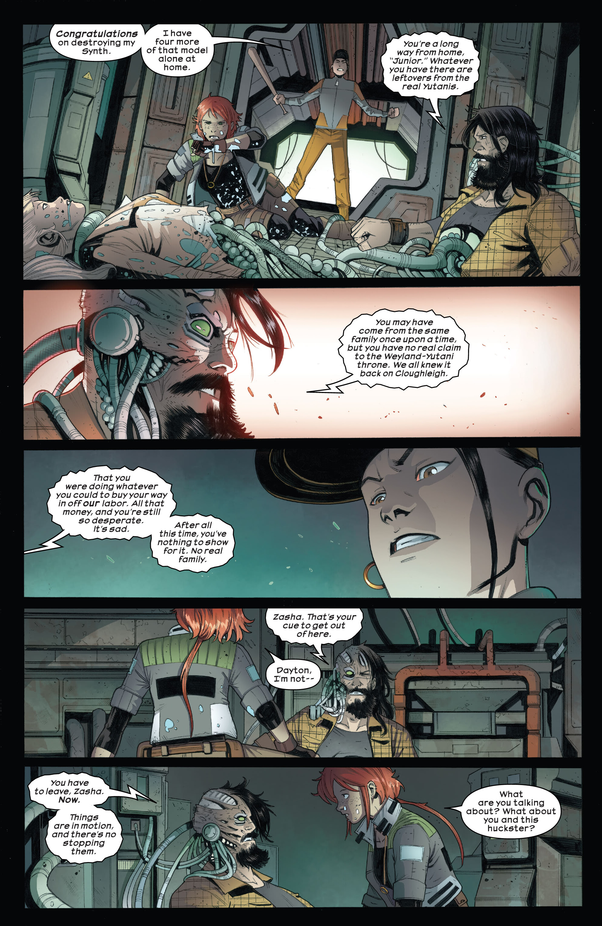 Read online Alien (2024) comic -  Issue #4 - 10