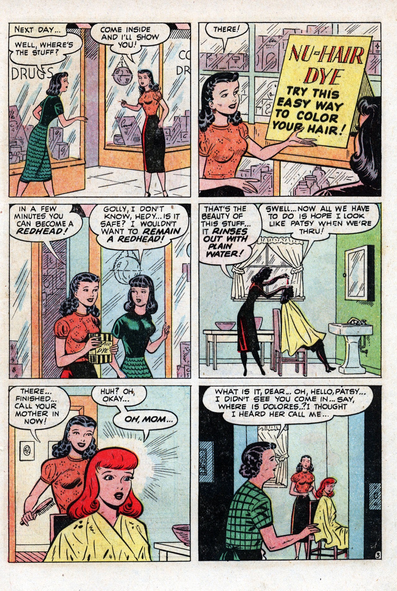 Read online Patsy and Hedy comic -  Issue #10 - 5