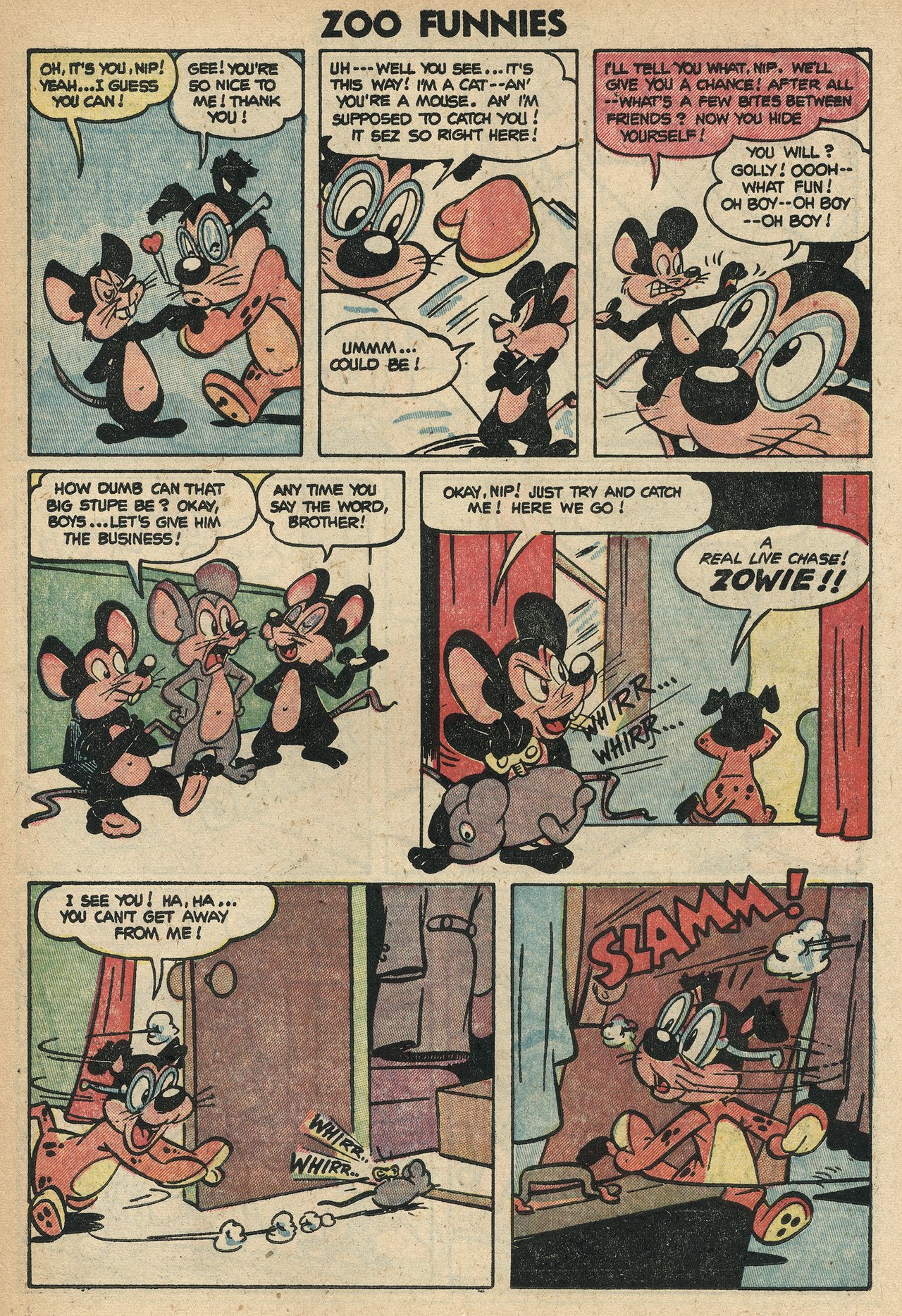 Read online Zoo Funnies comic -  Issue #5 - 11