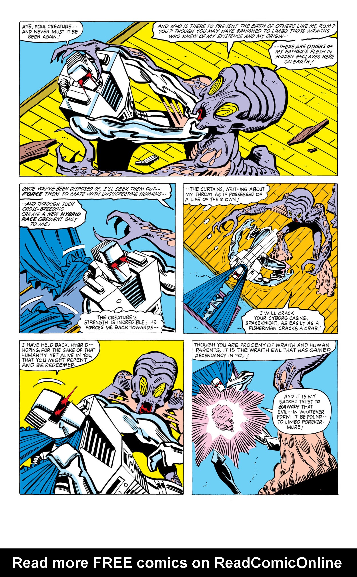 Read online Rom: The Original Marvel Years Omnibus comic -  Issue # TPB (Part 4) - 62