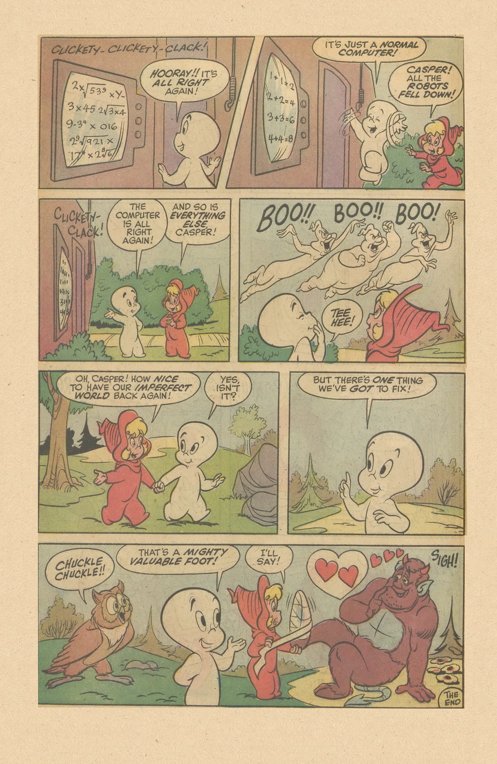 Read online Casper Strange Ghost Stories comic -  Issue #3 - 34