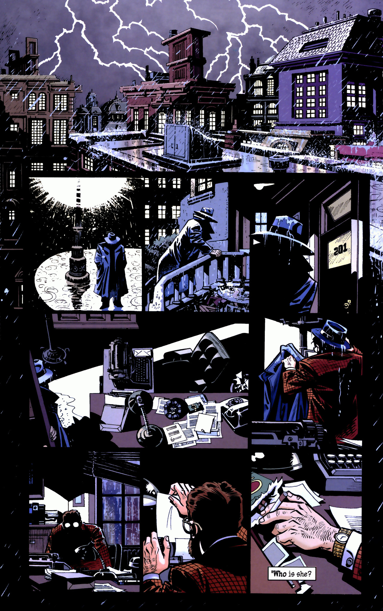 Read online Femme Noir: The Dark City Diaries comic -  Issue #1 - 4