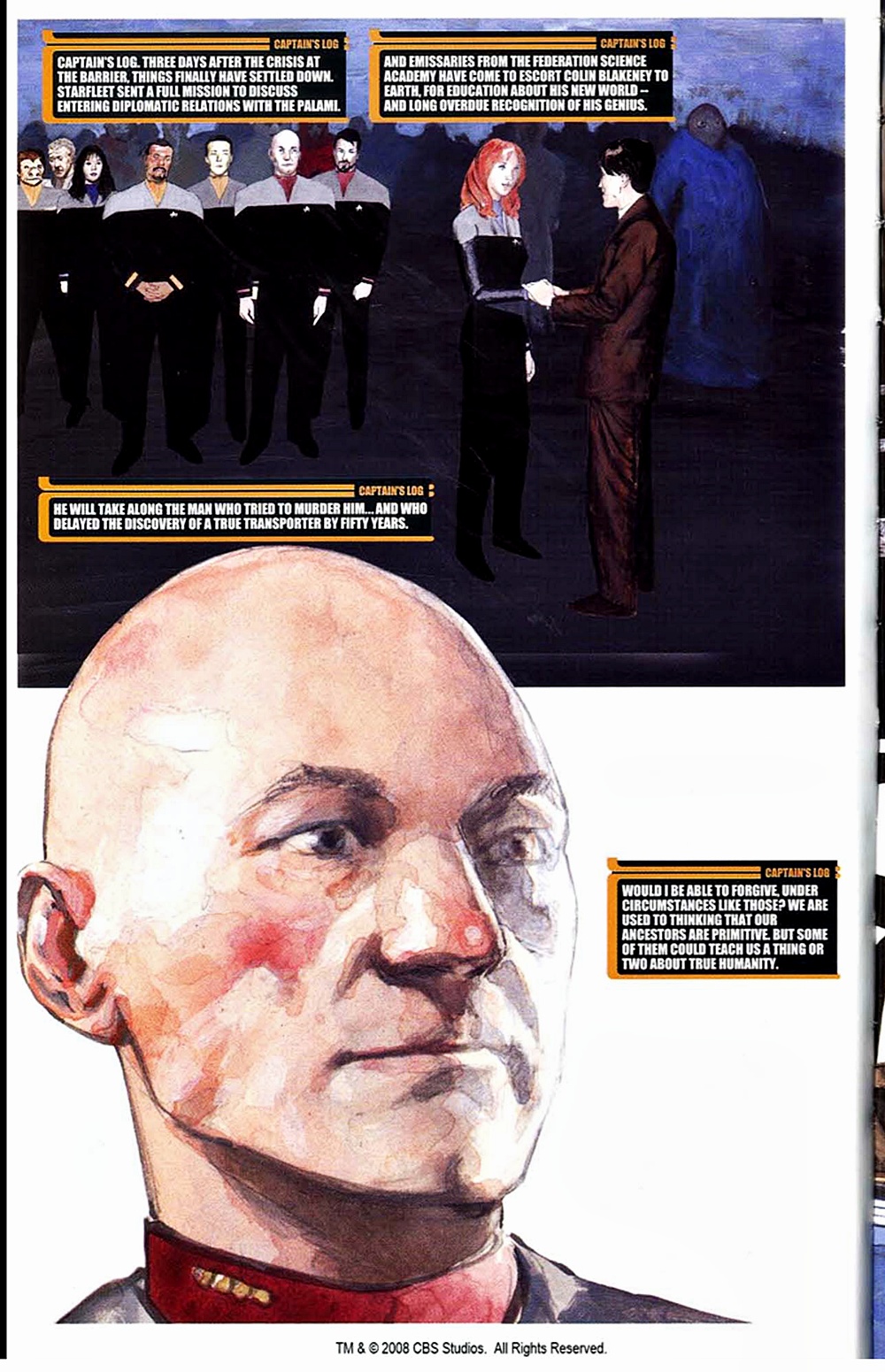 Read online Star Trek: The Next Generation: Forgiveness comic -  Issue # TPB - 100