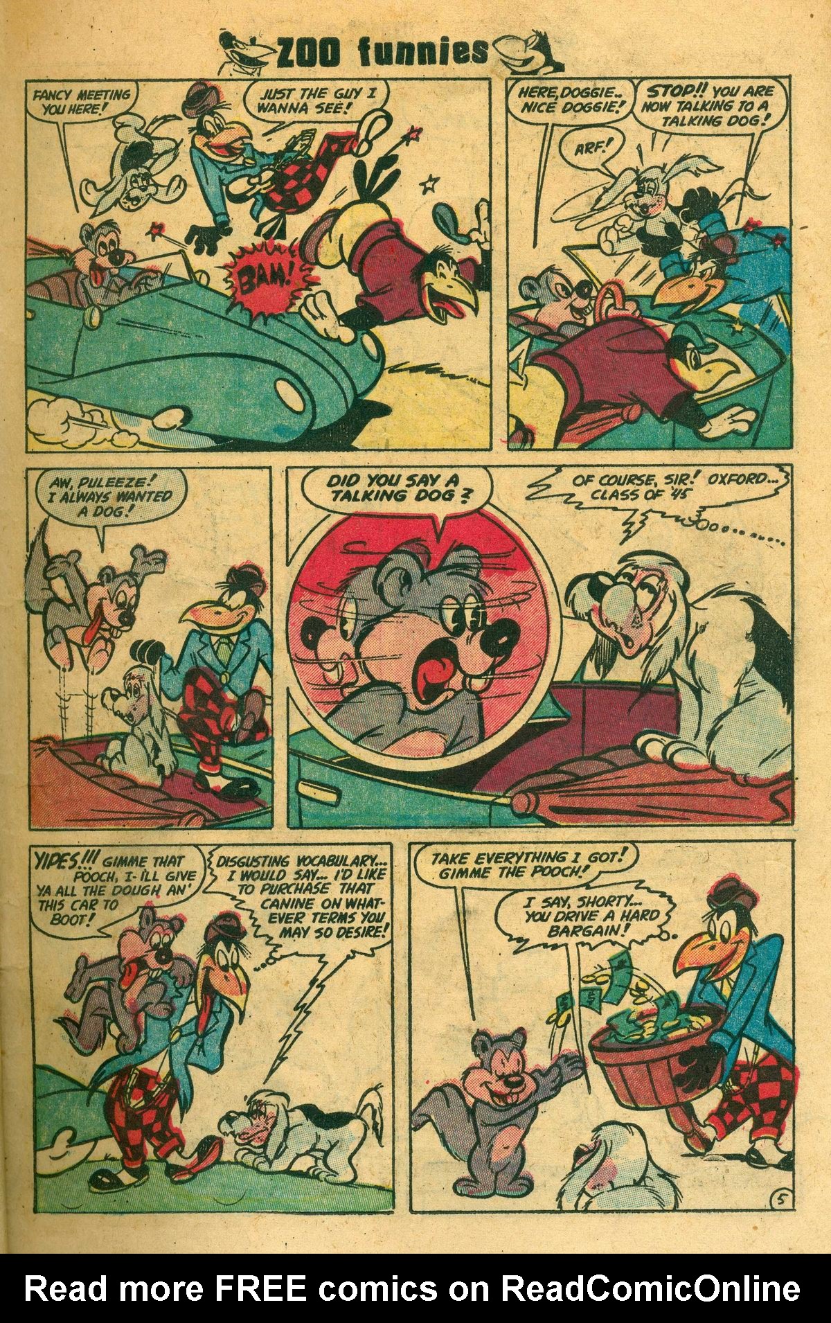 Read online Zoo Funnies comic -  Issue #2 - 7