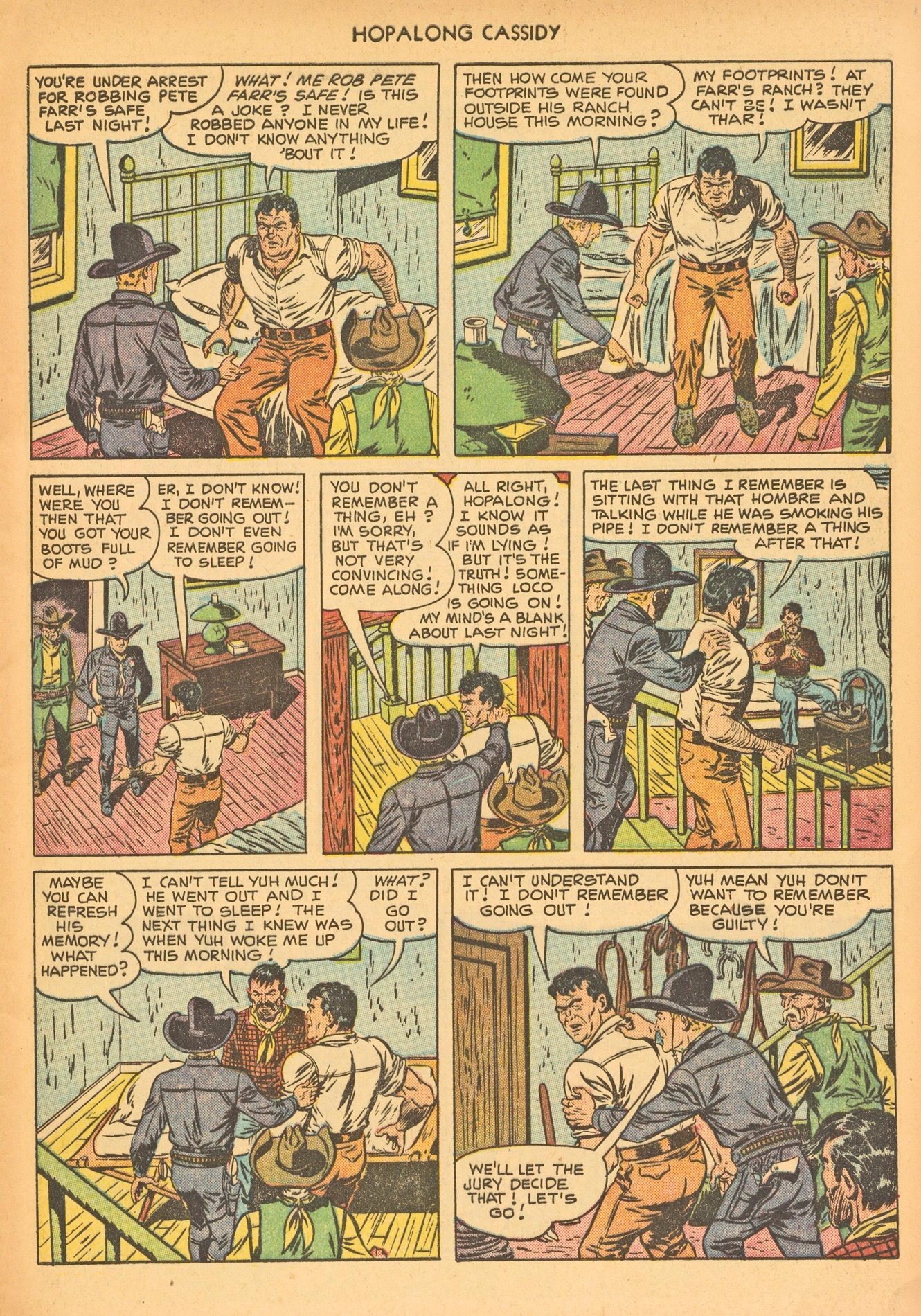 Read online Hopalong Cassidy comic -  Issue #61 - 9
