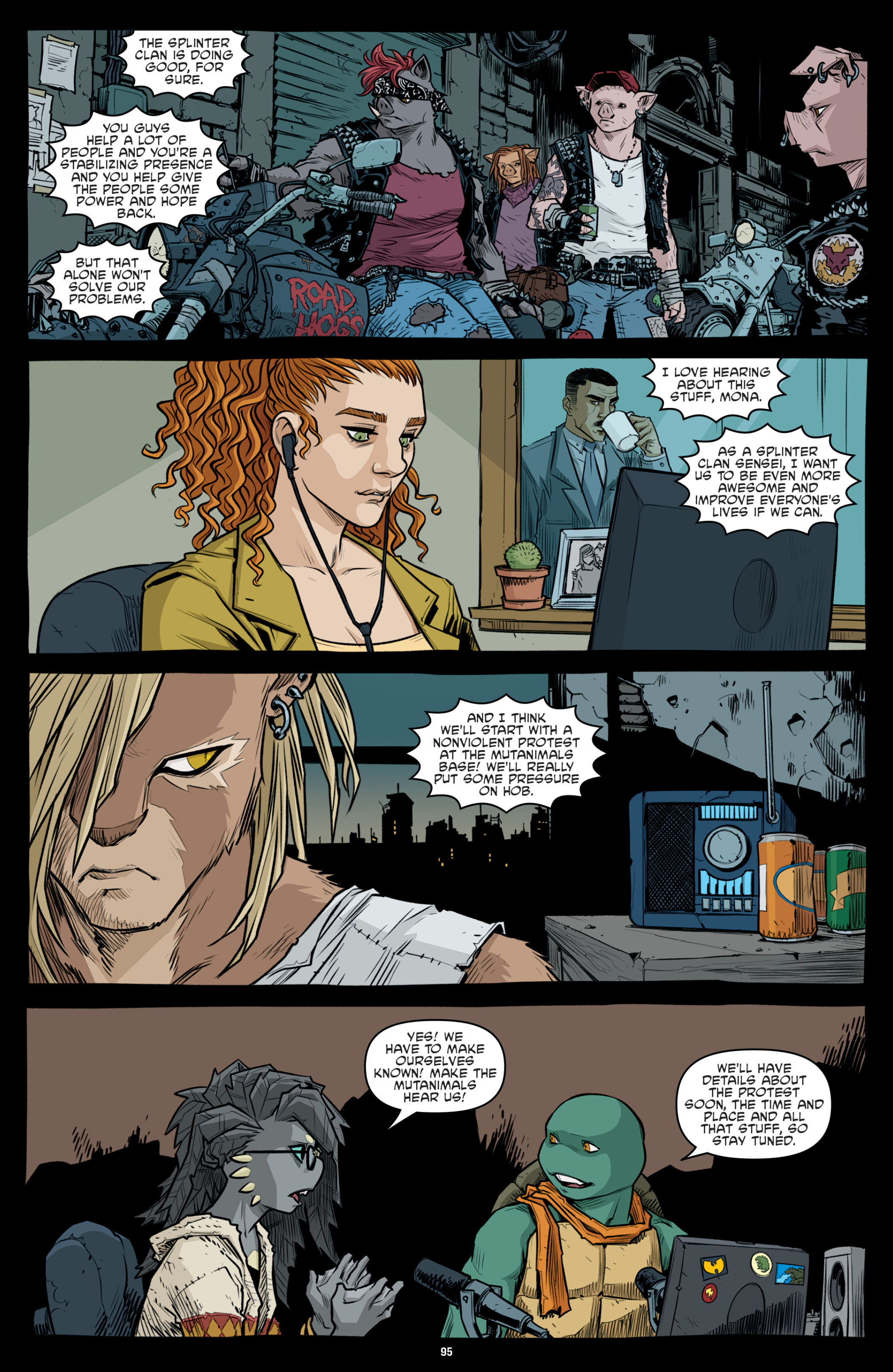 Read online Teenage Mutant Ninja Turtles: The IDW Collection comic -  Issue # TPB 15 (Part 1) - 96