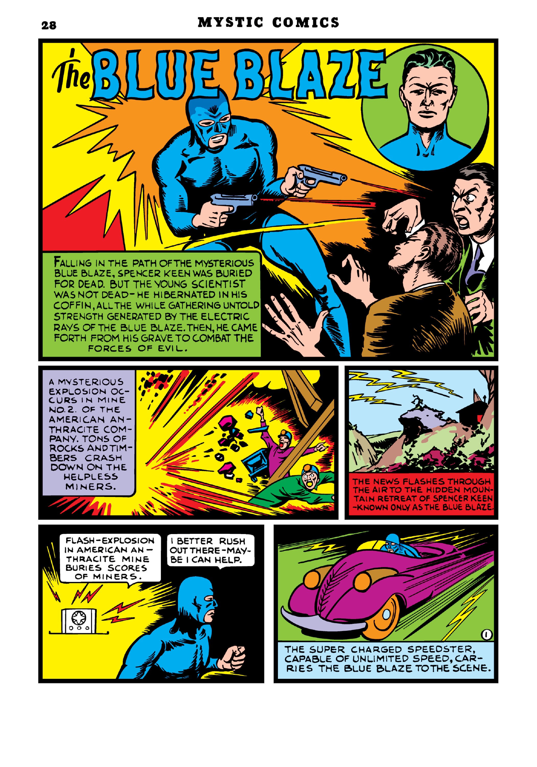 Read online Mystic Comics comic -  Issue # (1940) _Marvel Masterworks - Golden Age  (Part 2) - 3