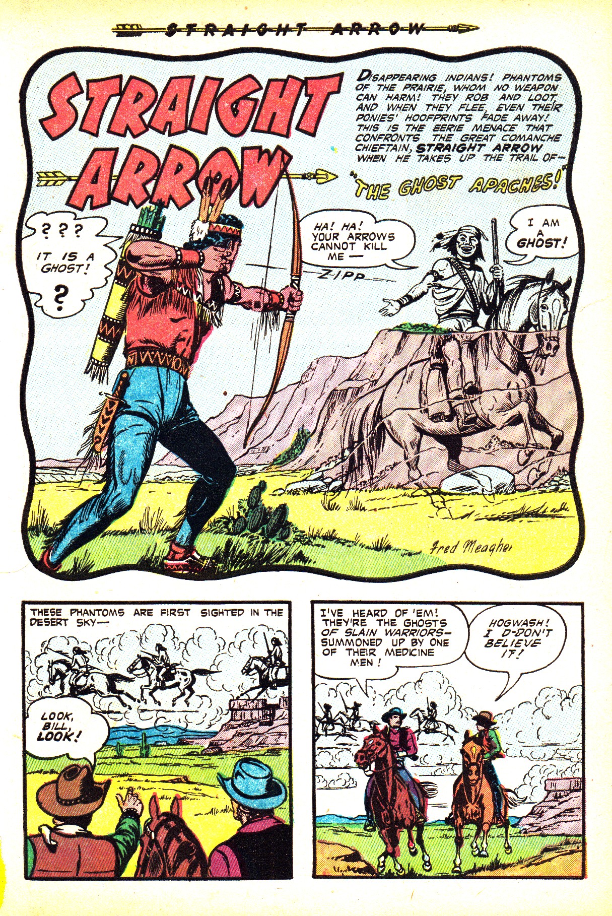 Read online Straight Arrow comic -  Issue #30 - 3
