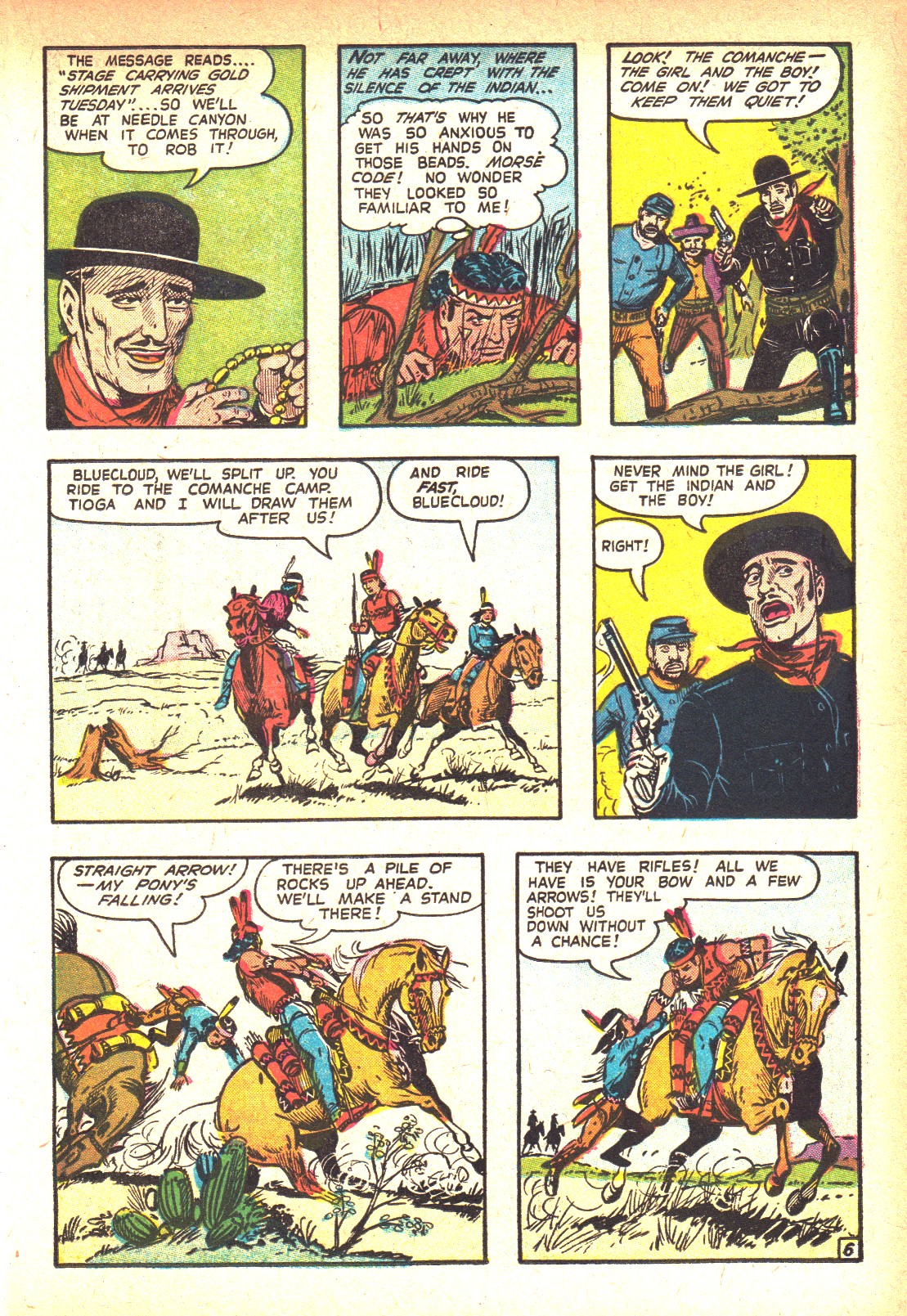 Read online Straight Arrow comic -  Issue #47 - 15