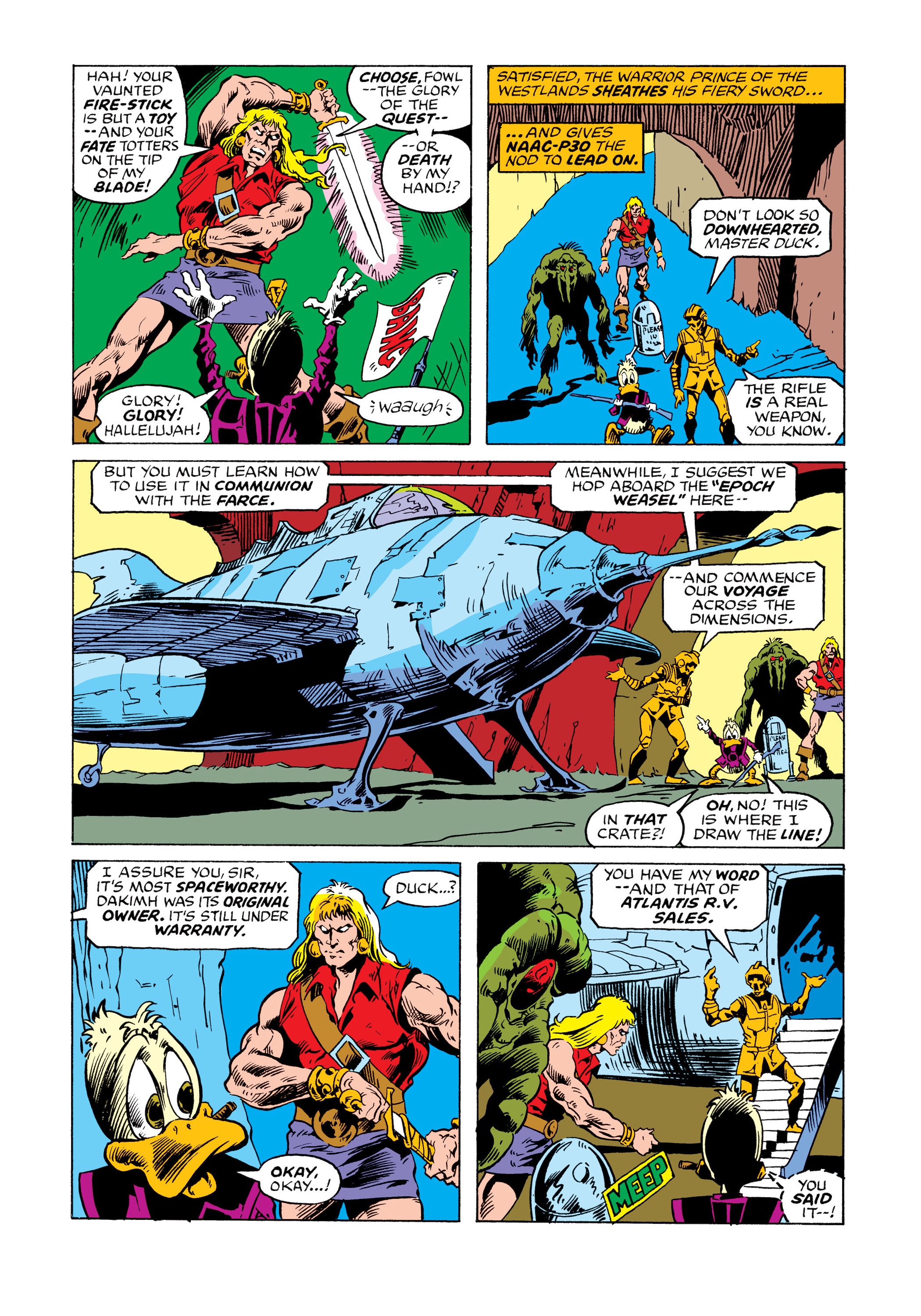 Read online Marvel Masterworks: Howard the Duck comic -  Issue # TPB 2 (Part 2) - 86