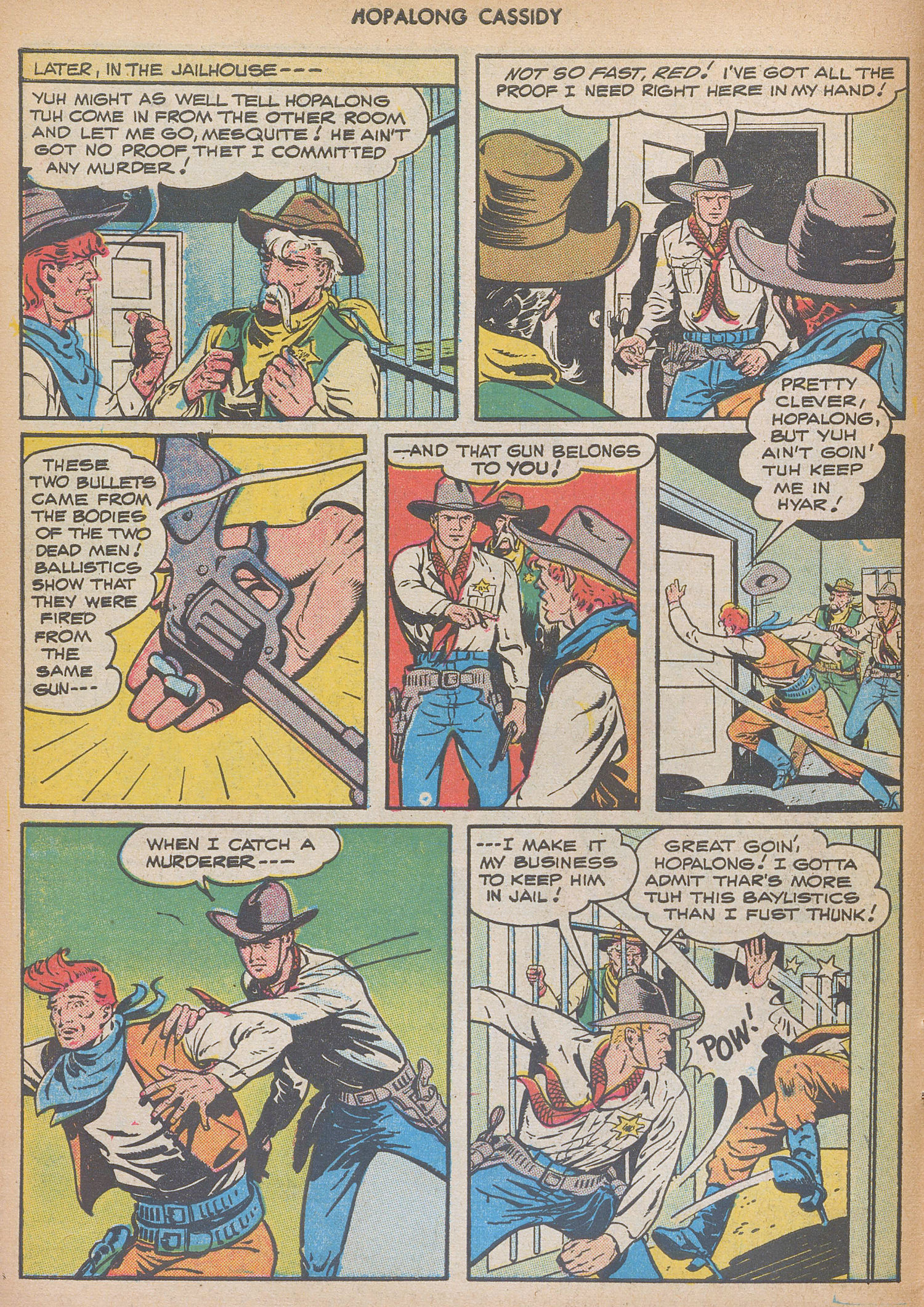 Read online Hopalong Cassidy comic -  Issue #20 - 22