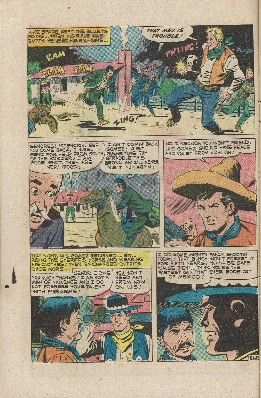 Read online Gunfighters comic -  Issue #56 - 8