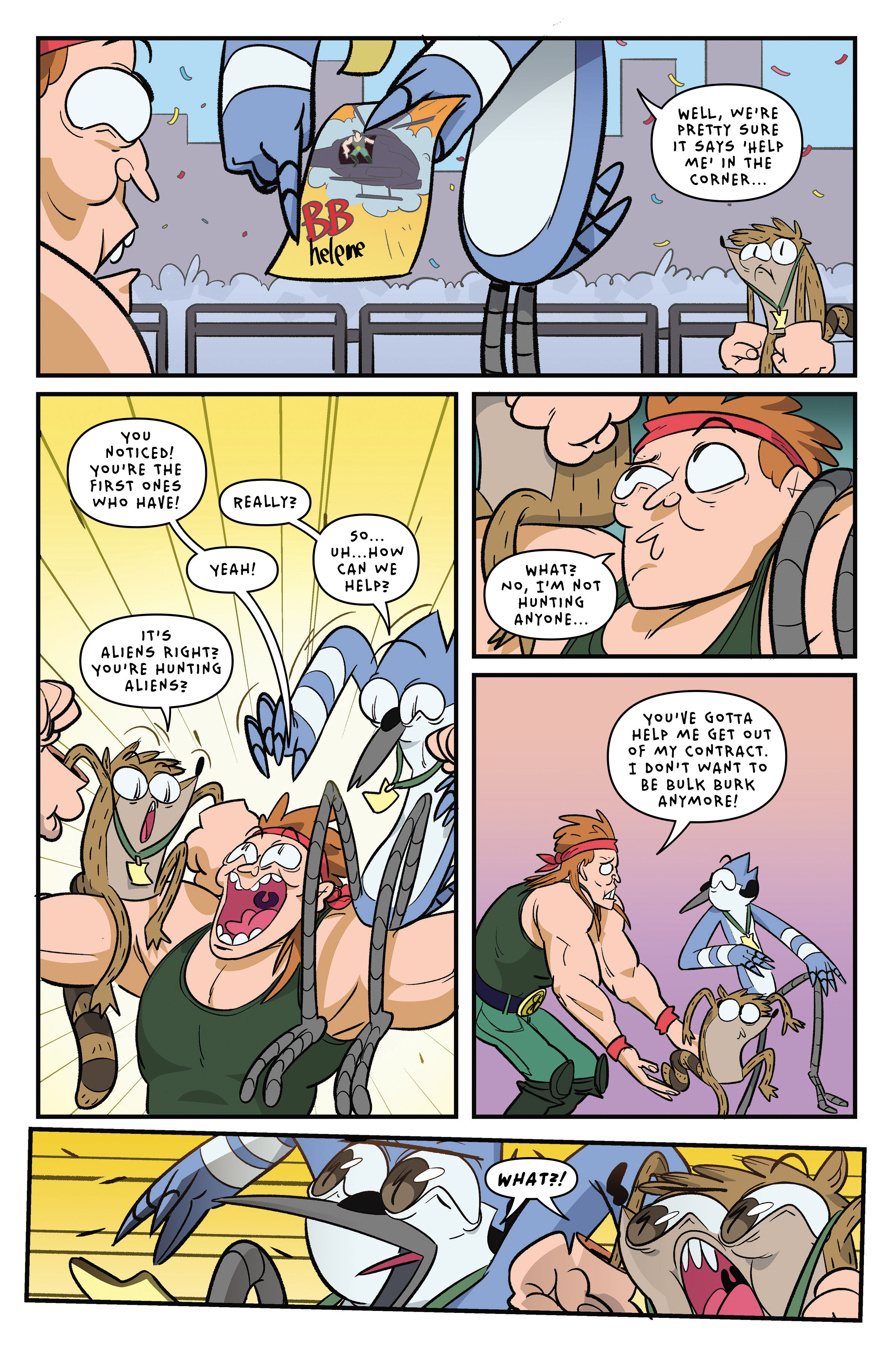 Read online Regular Show: Comic Conned comic -  Issue # TPB - 91