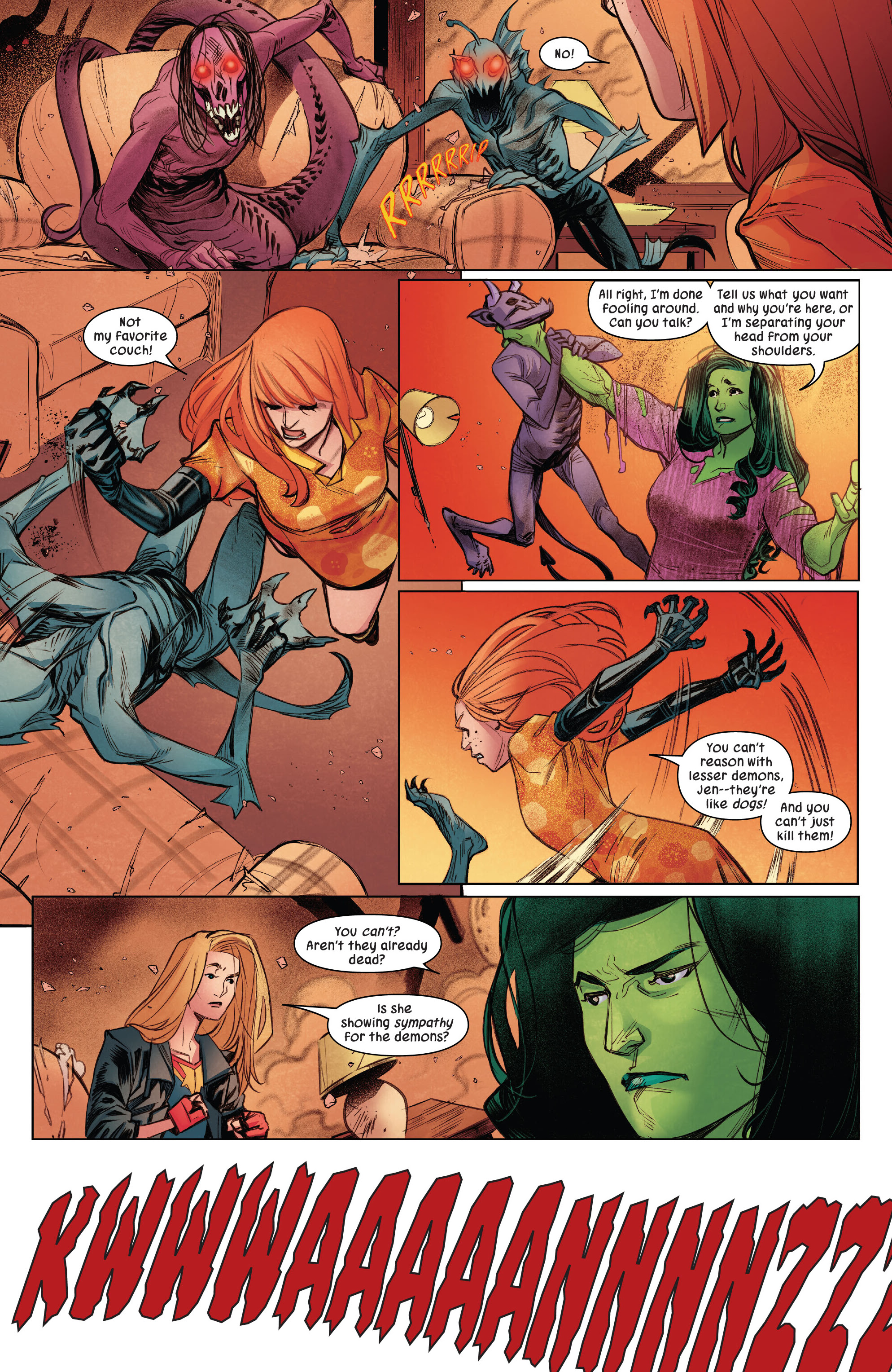 Read online Sensational She-Hulk comic -  Issue #5 - 9