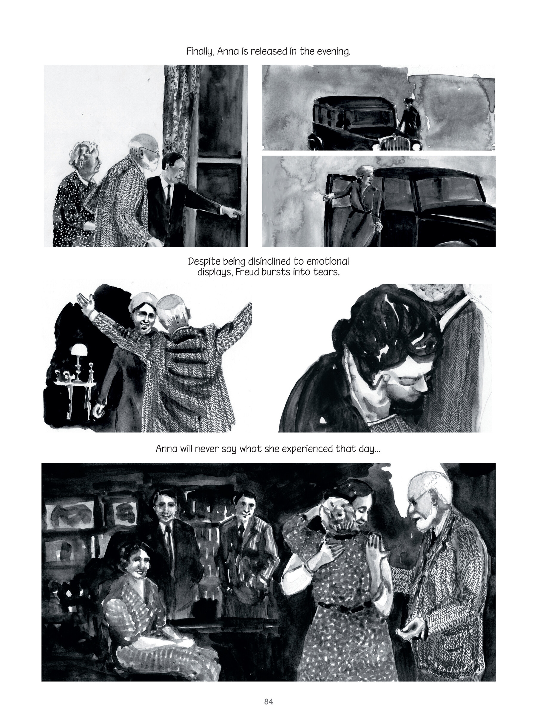 Read online Through Clouds of Smoke: Freud's Final Days comic -  Issue # TPB - 83