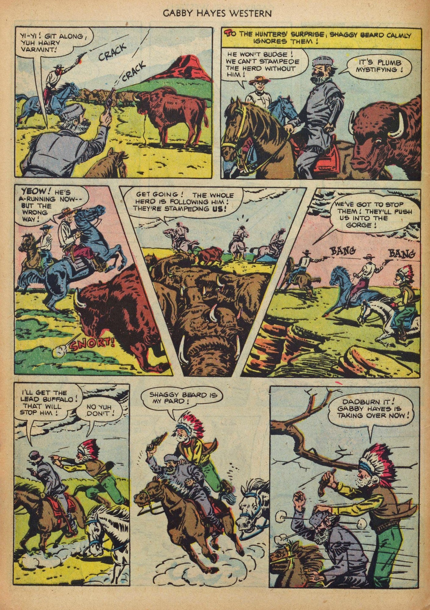 Read online Gabby Hayes Western comic -  Issue #44 - 8