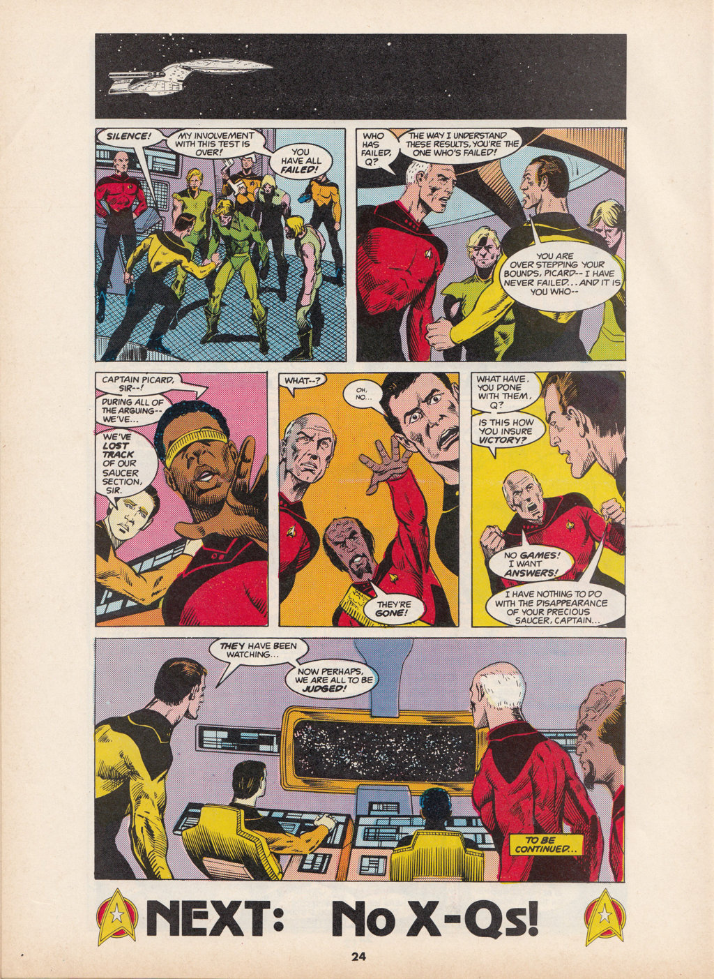 Read online Star Trek The Next Generation (1990) comic -  Issue #4 - 24