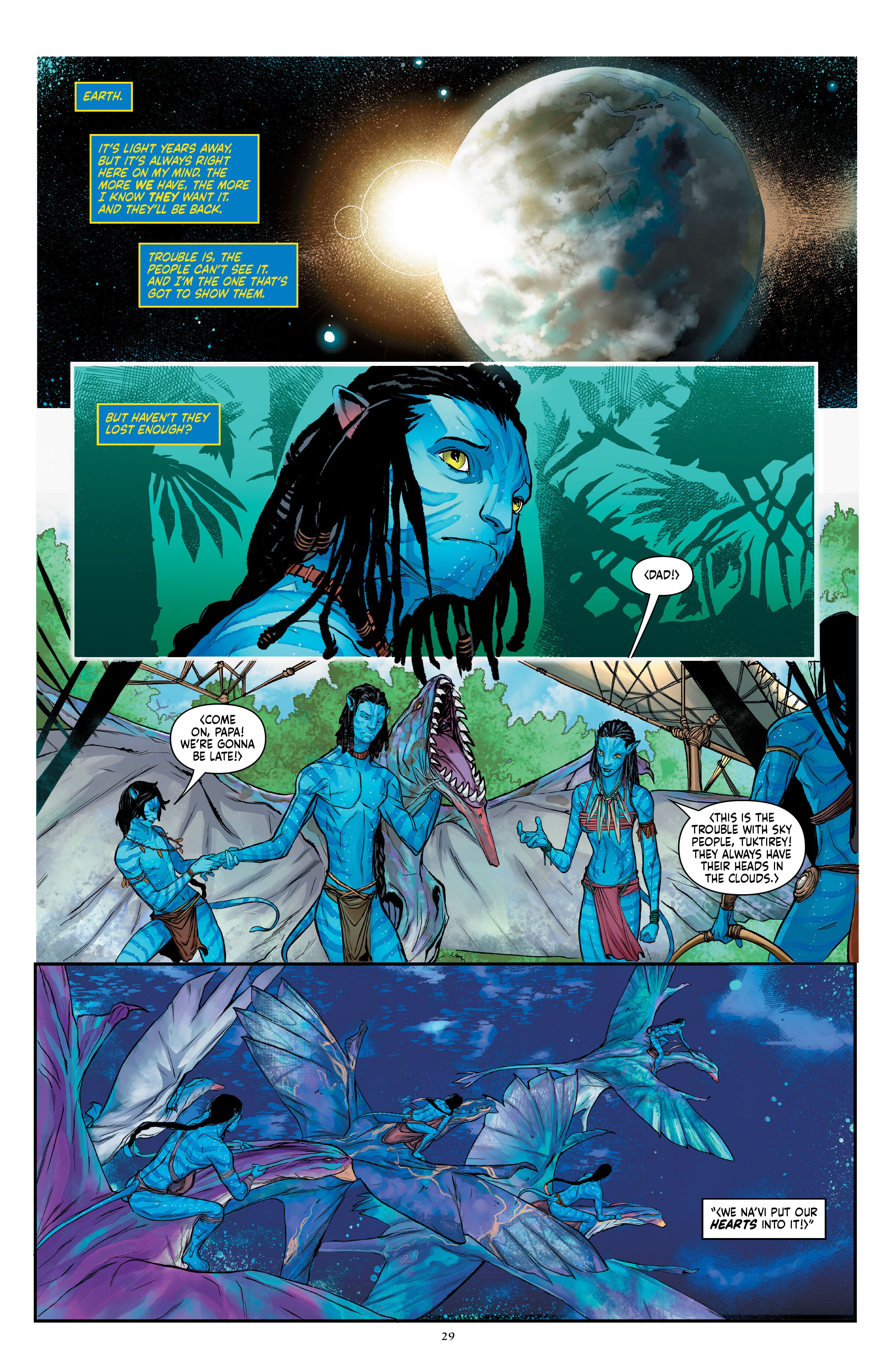 Read online Avatar: The High Ground comic -  Issue # _Library Edition (Part 1) - 31