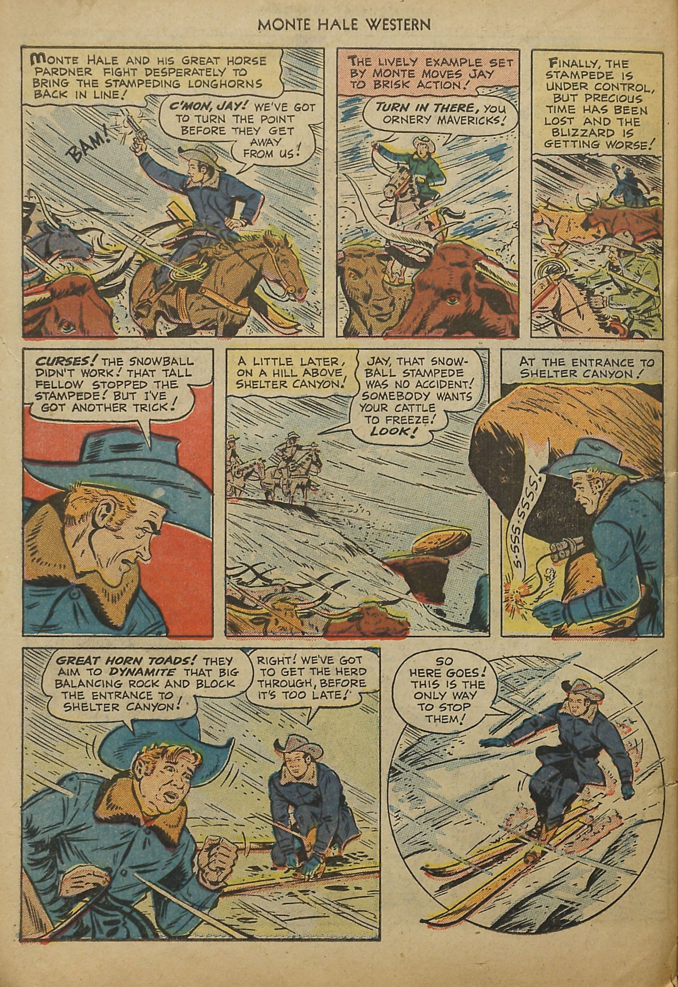 Read online Monte Hale Western comic -  Issue #45 - 31
