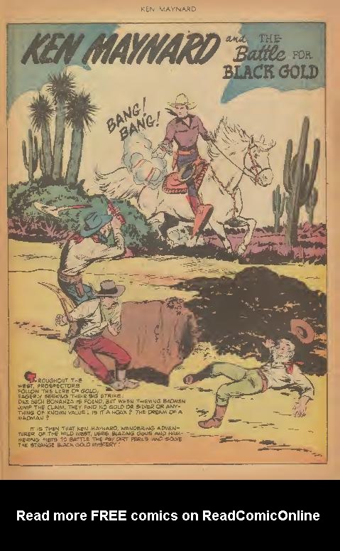 Read online Ken Maynard Western comic -  Issue #4 - 23