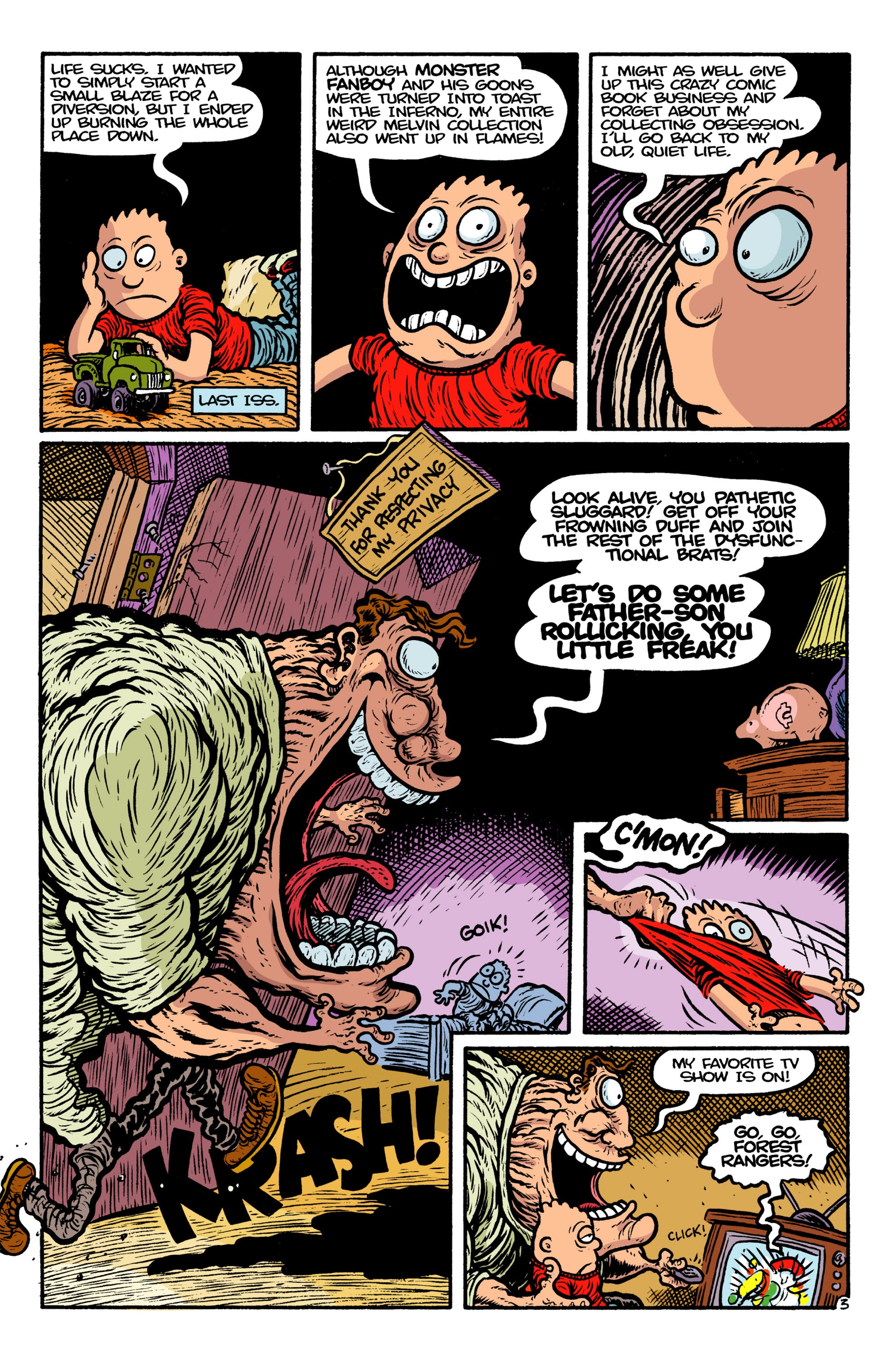 Read online Weird Melvin comic -  Issue #3 - 5