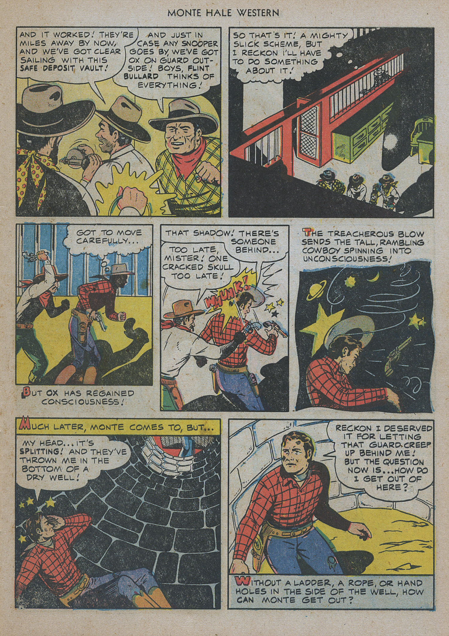 Read online Monte Hale Western comic -  Issue #47 - 21