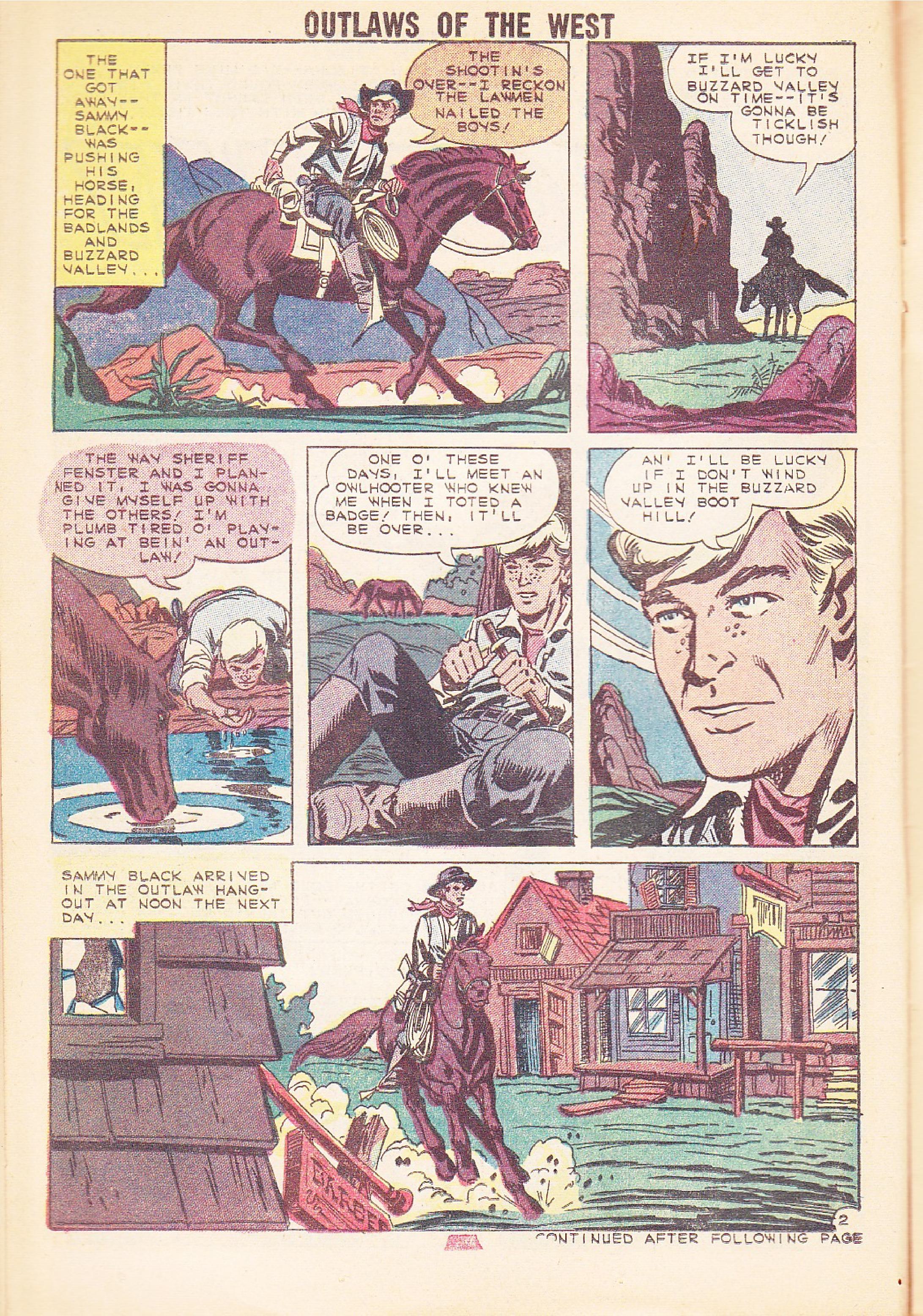 Read online Outlaws of the West comic -  Issue #20 - 15