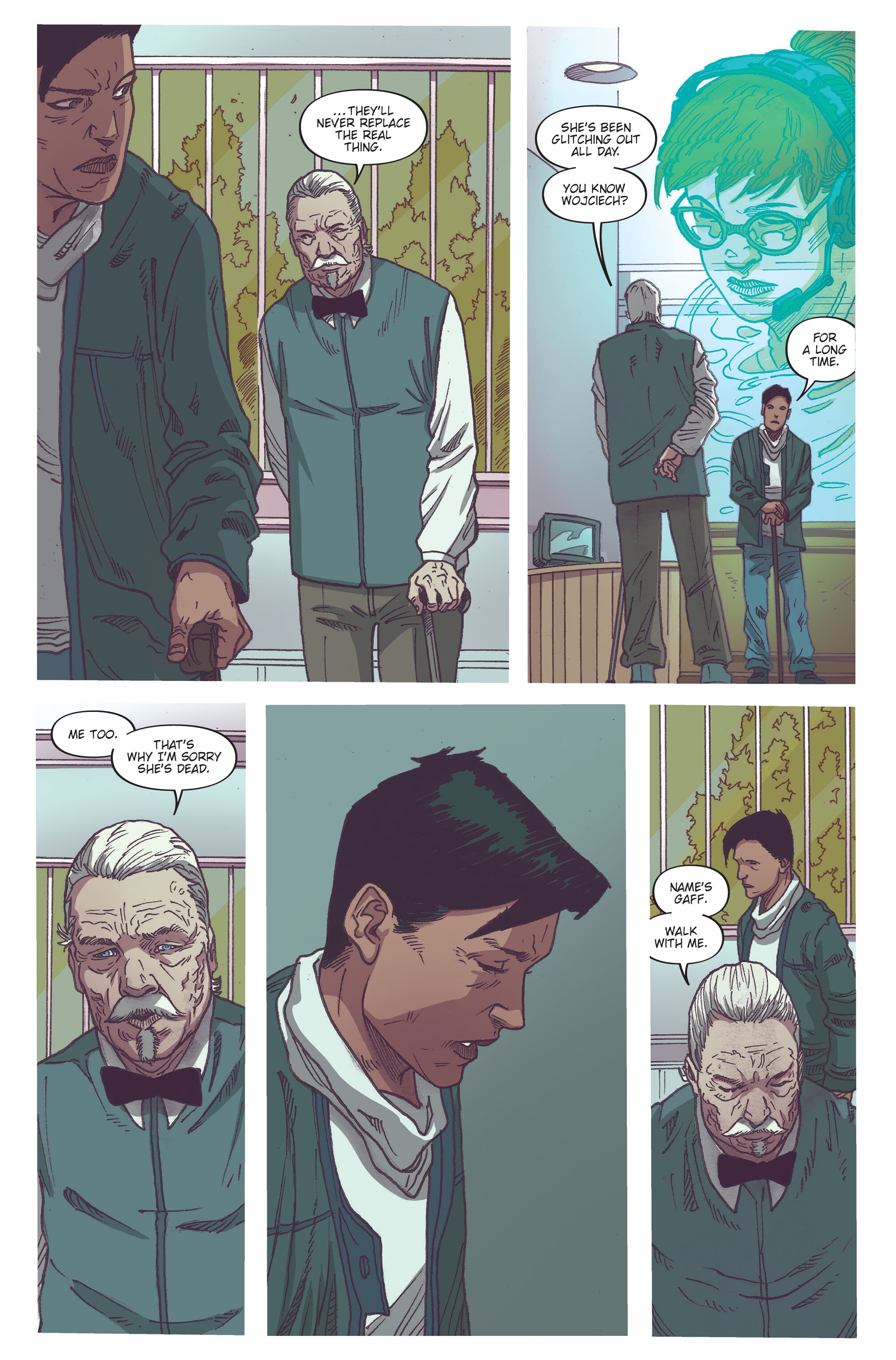 Read online Blade Runner 2039 comic -  Issue #9 - 10