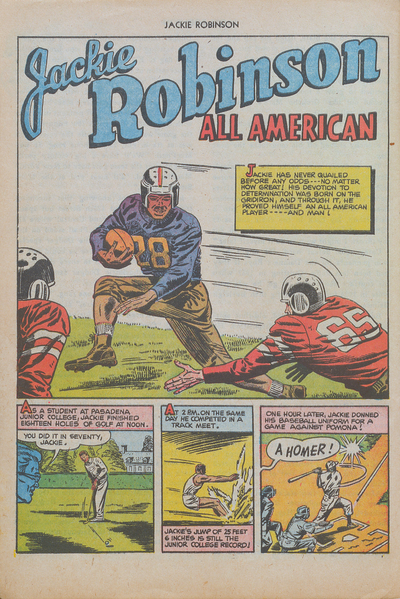 Read online Jackie Robinson comic -  Issue #5 - 28