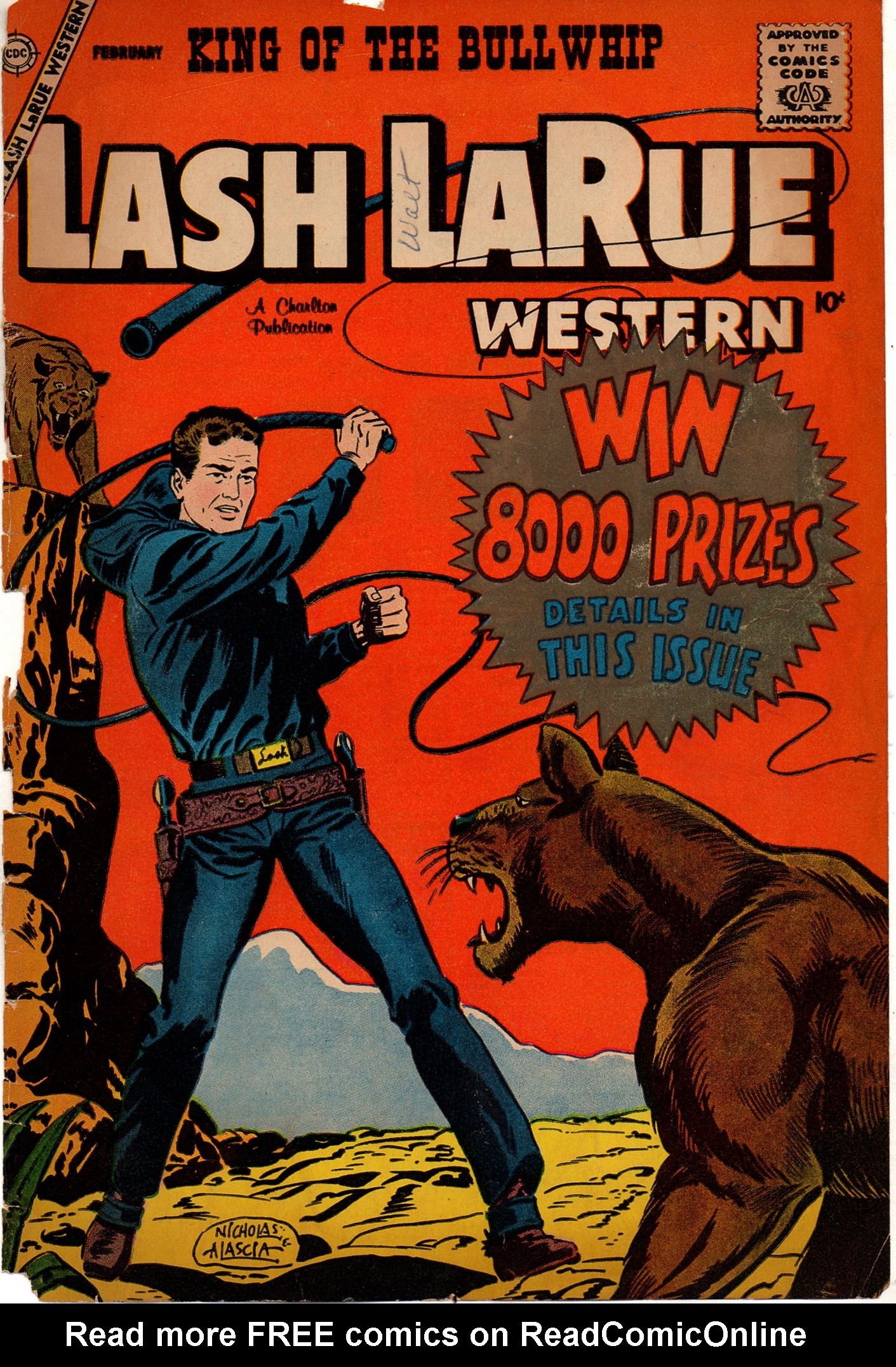 Read online Lash Larue Western (1949) comic -  Issue #71 - 2