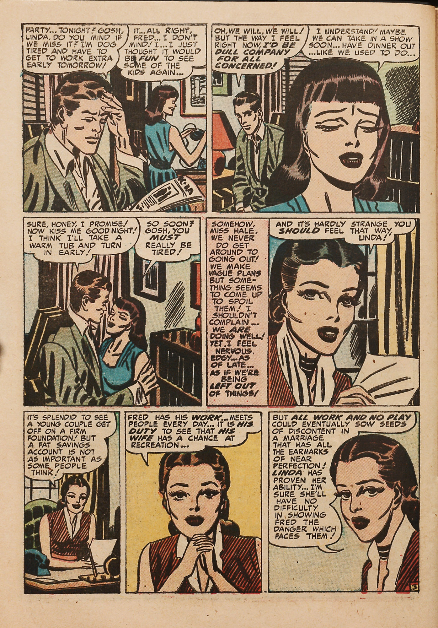 Read online Young Love (1949) comic -  Issue #27 - 36