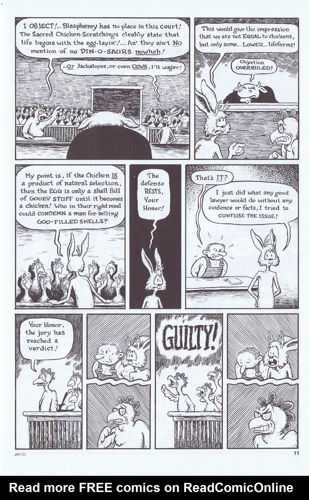 Read online Tales Of The Jackalope comic -  Issue #4 - 13