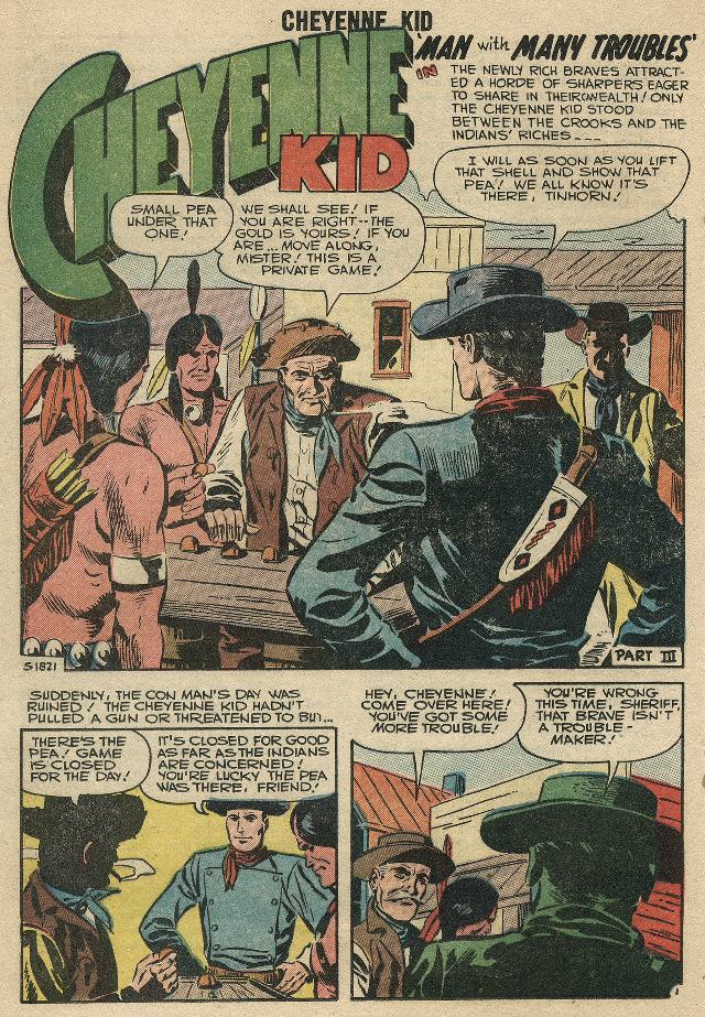 Read online Cheyenne Kid comic -  Issue #8 - 21