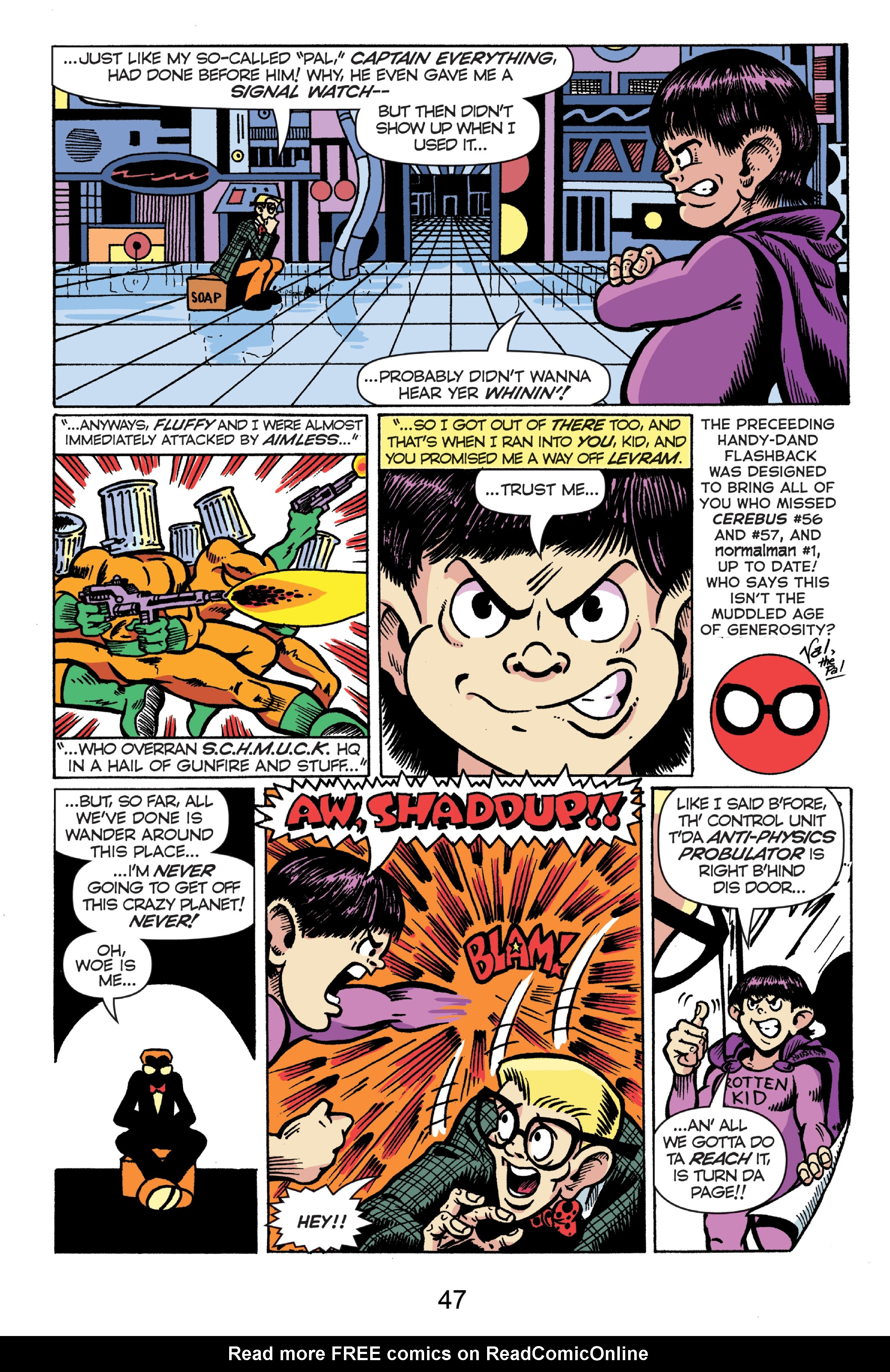 Read online Normalman 40th Anniversary Omnibus comic -  Issue # TPB (Part 1) - 50