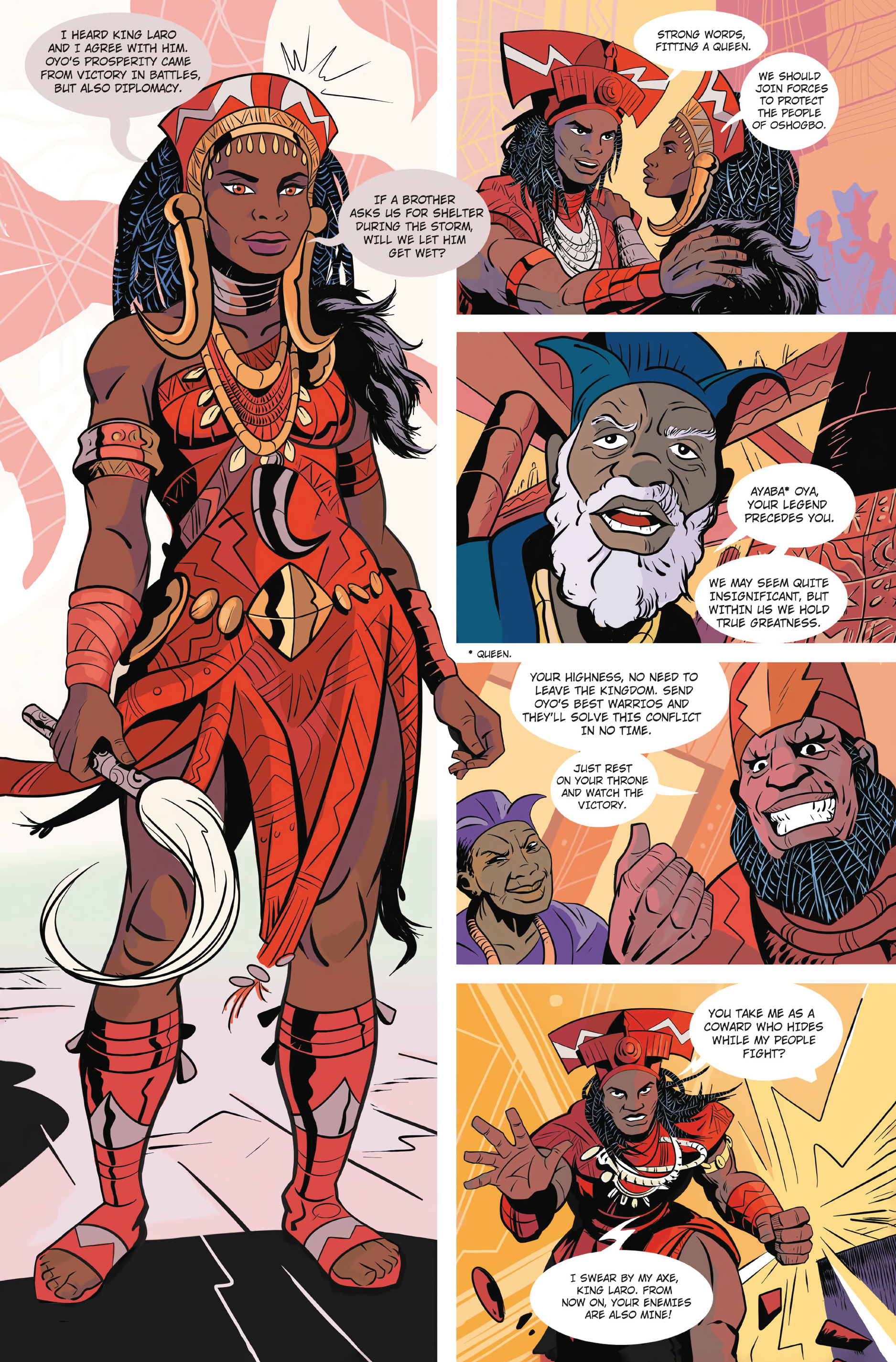 Read online Tales of the Orishas comic -  Issue # TPB - 23