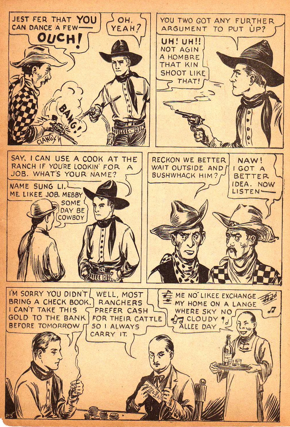Read online Western Picture Stories comic -  Issue #4 - 13