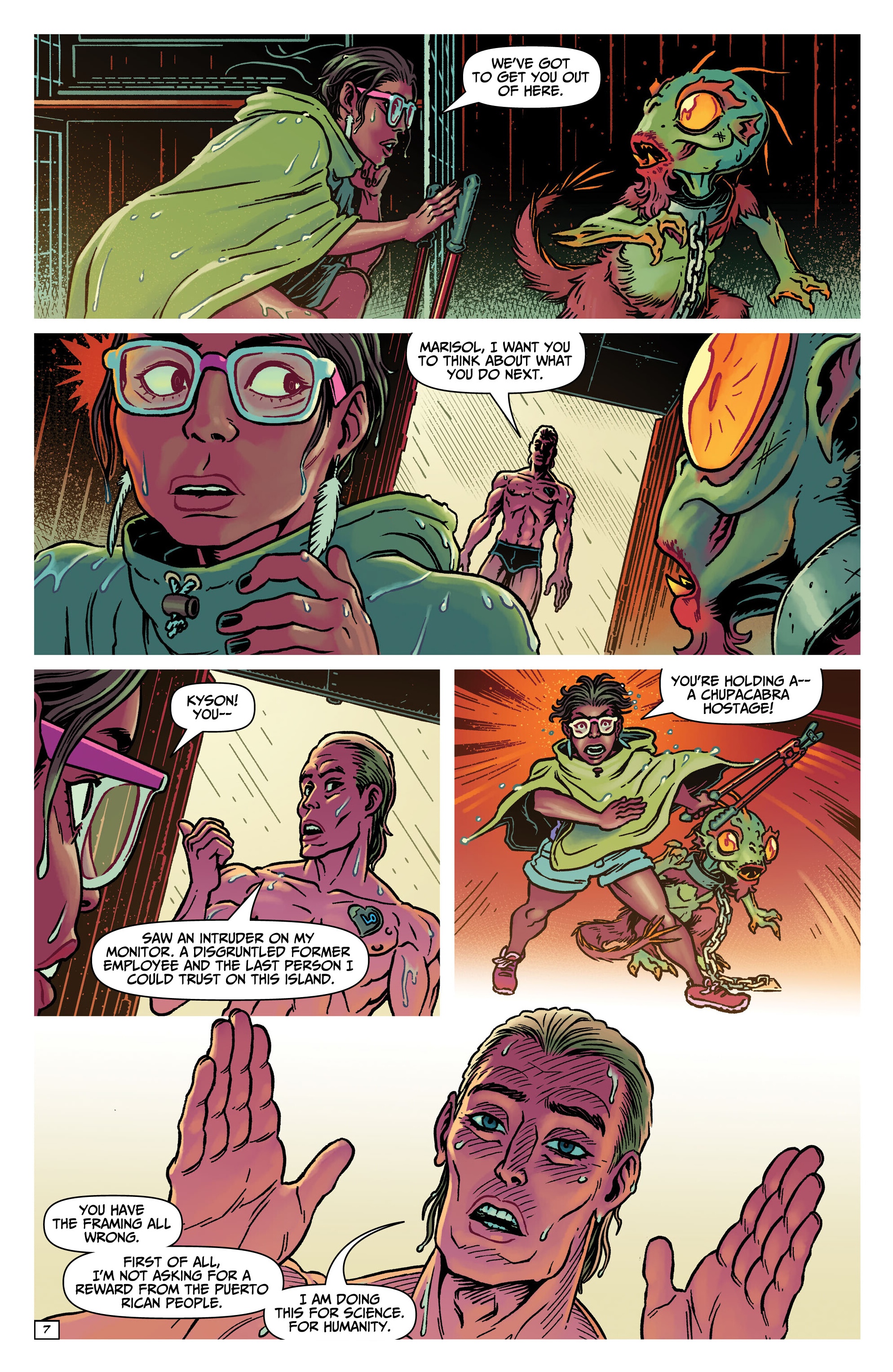 Read online Project Cryptid comic -  Issue #6 - 10