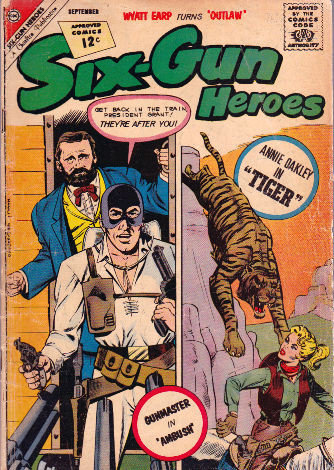 Read online Six-Gun Heroes comic -  Issue #70 - 1