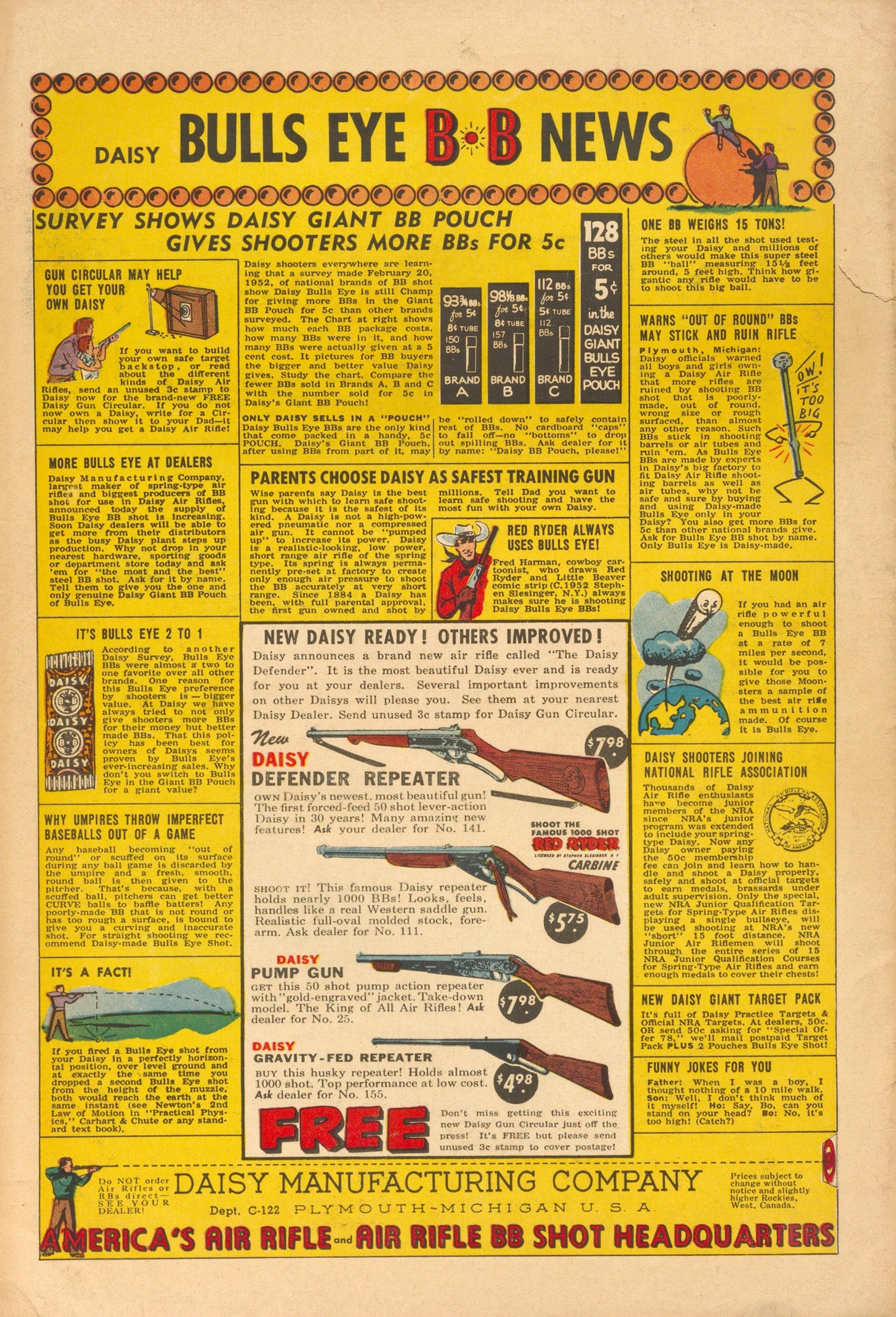 Read online Monte Hale Western comic -  Issue #76 - 36