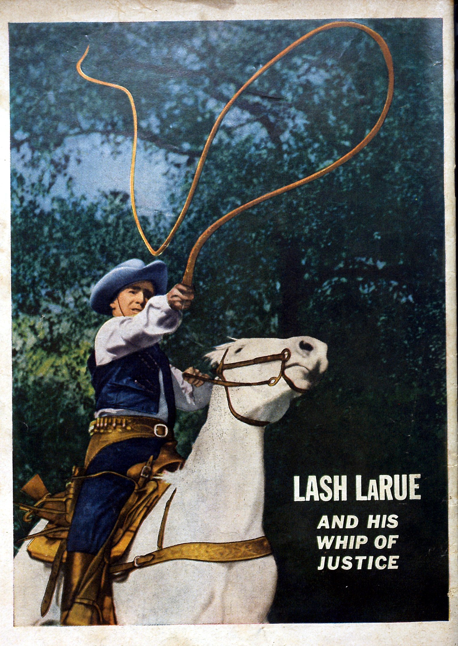 Read online Lash Larue Western (1949) comic -  Issue #3 - 36