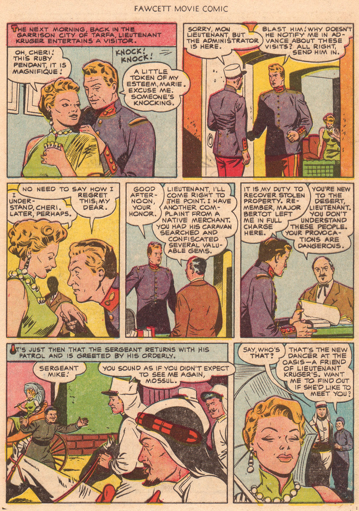 Read online Fawcett Movie Comic comic -  Issue #16 - 8