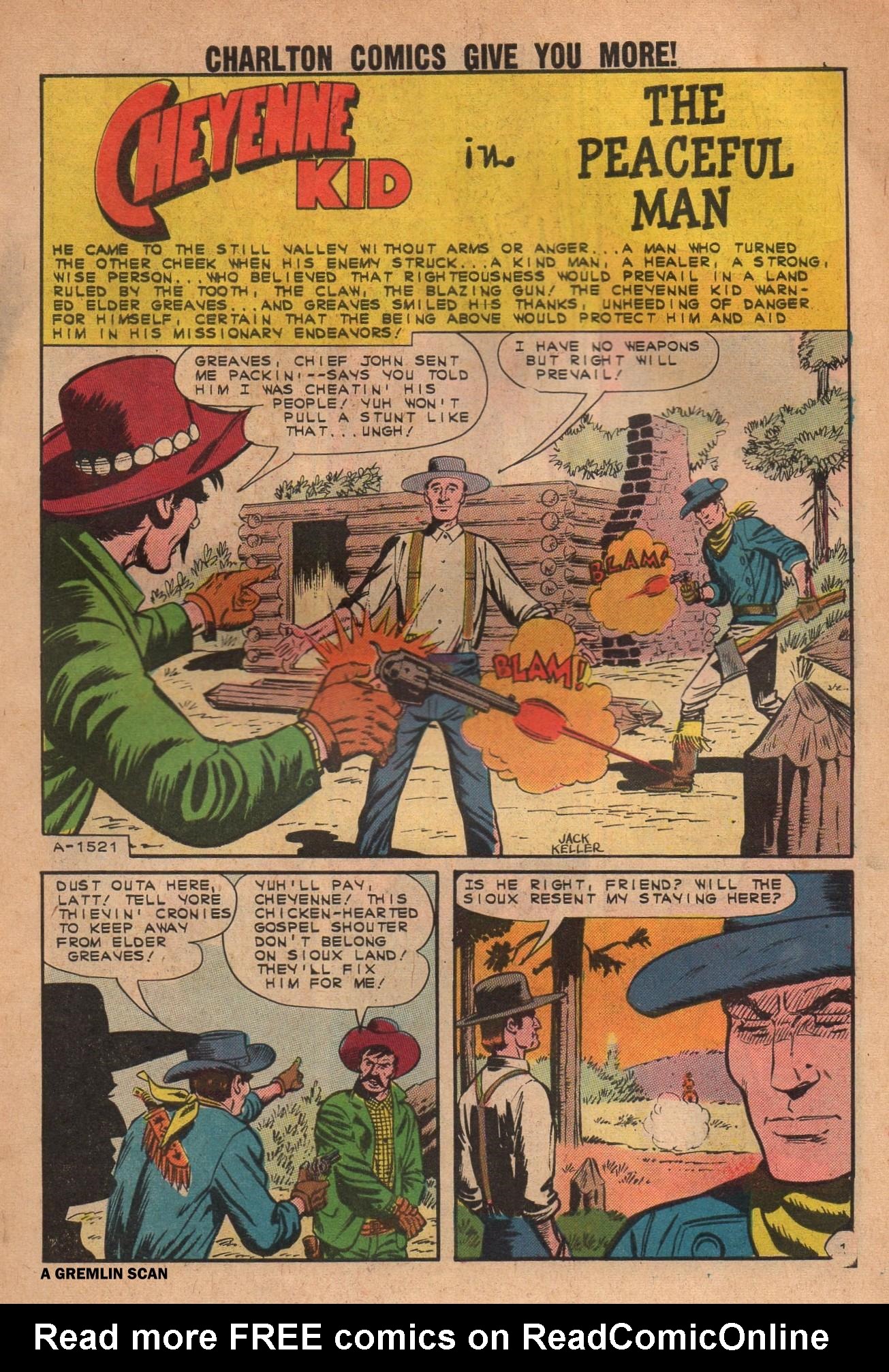 Read online Cheyenne Kid comic -  Issue #39 - 3