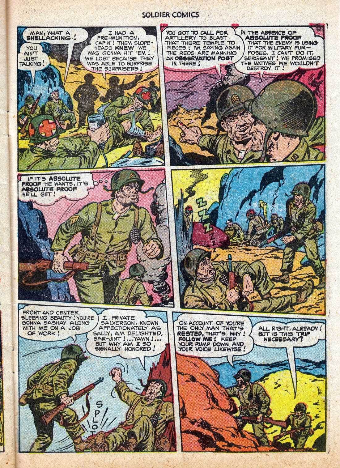 Read online Soldier Comics comic -  Issue #9 - 31