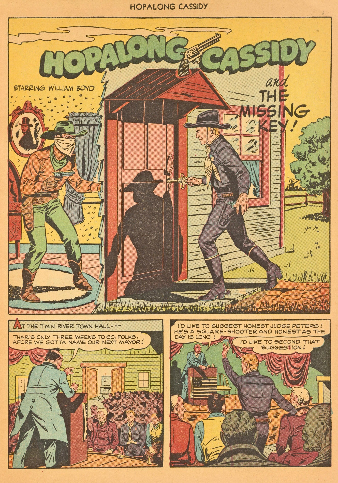 Read online Hopalong Cassidy comic -  Issue #50 - 19