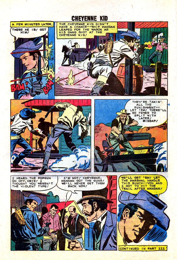 Read online Cheyenne Kid comic -  Issue #17 - 17