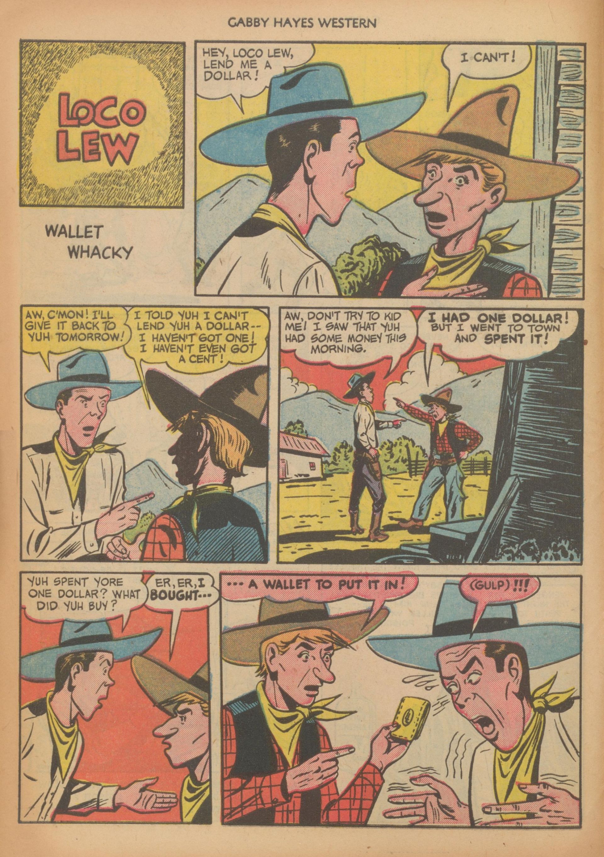 Read online Gabby Hayes Western comic -  Issue #30 - 10
