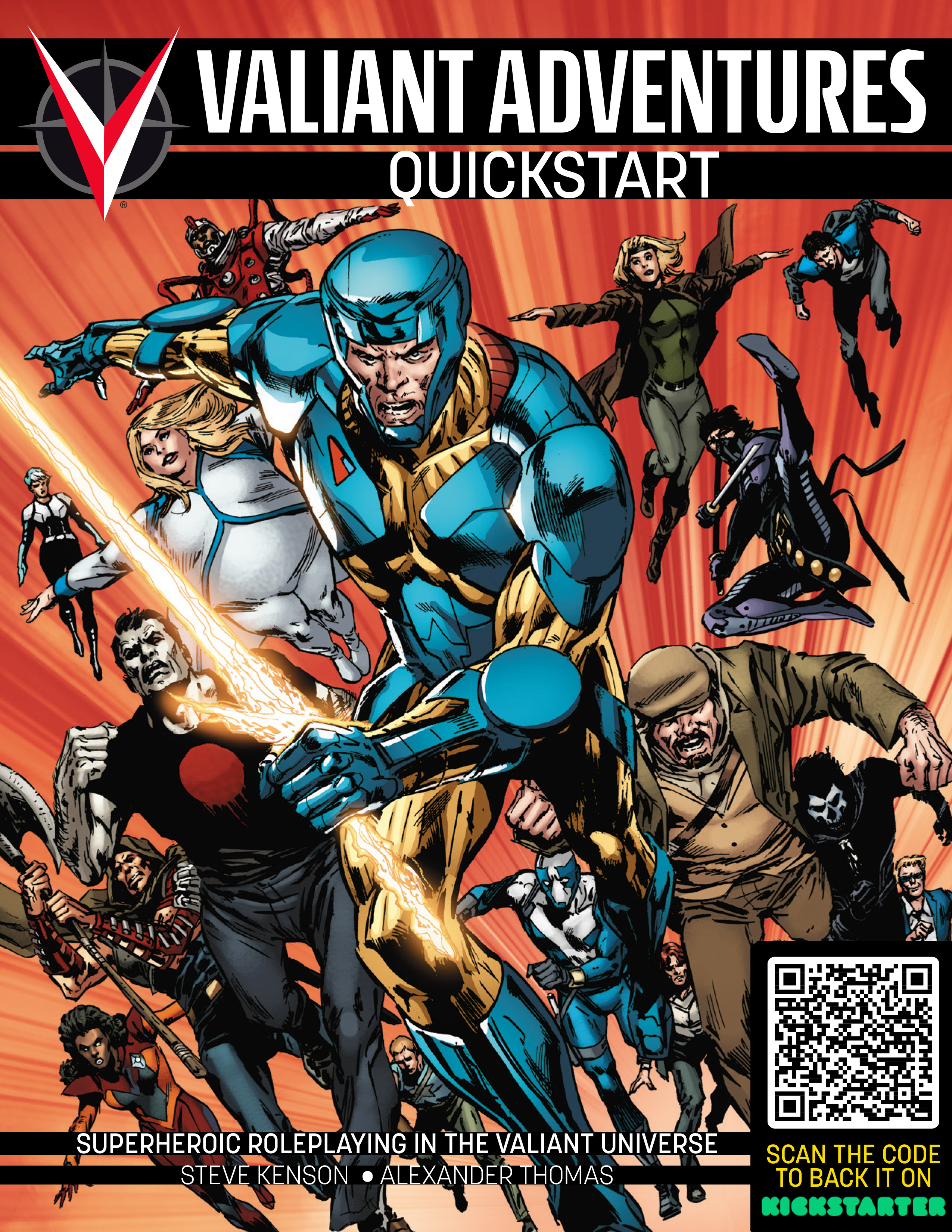 Read online The Valiant Adventures RPG Quickstart comic -  Issue # Full - 1