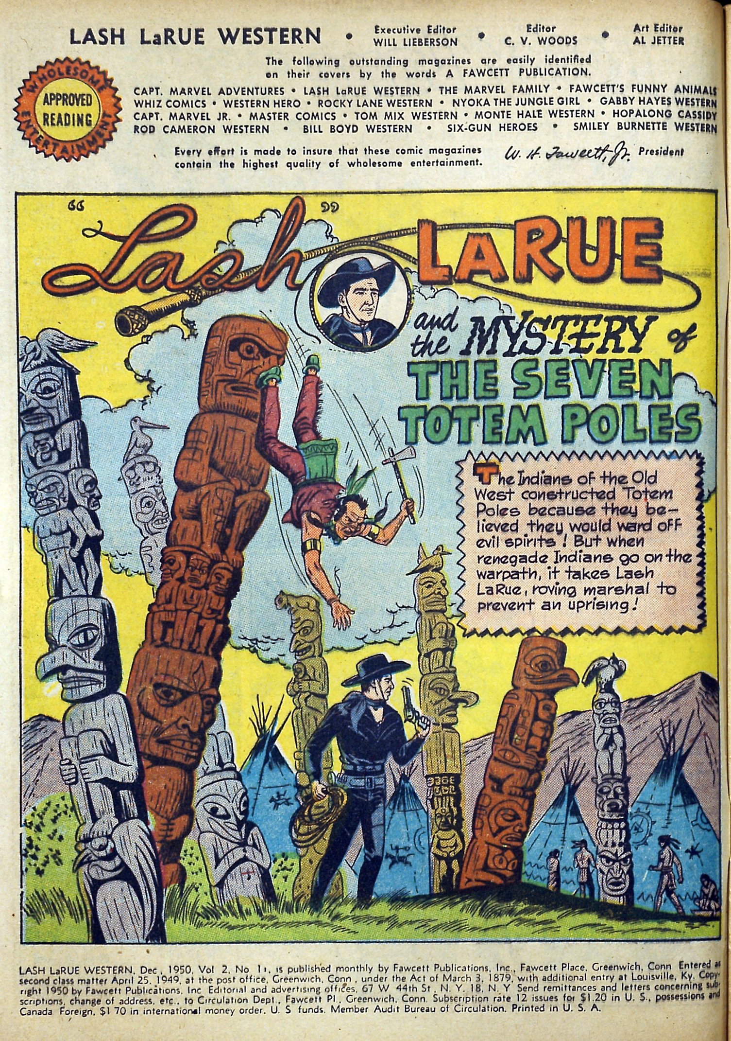 Read online Lash Larue Western (1949) comic -  Issue #11 - 4