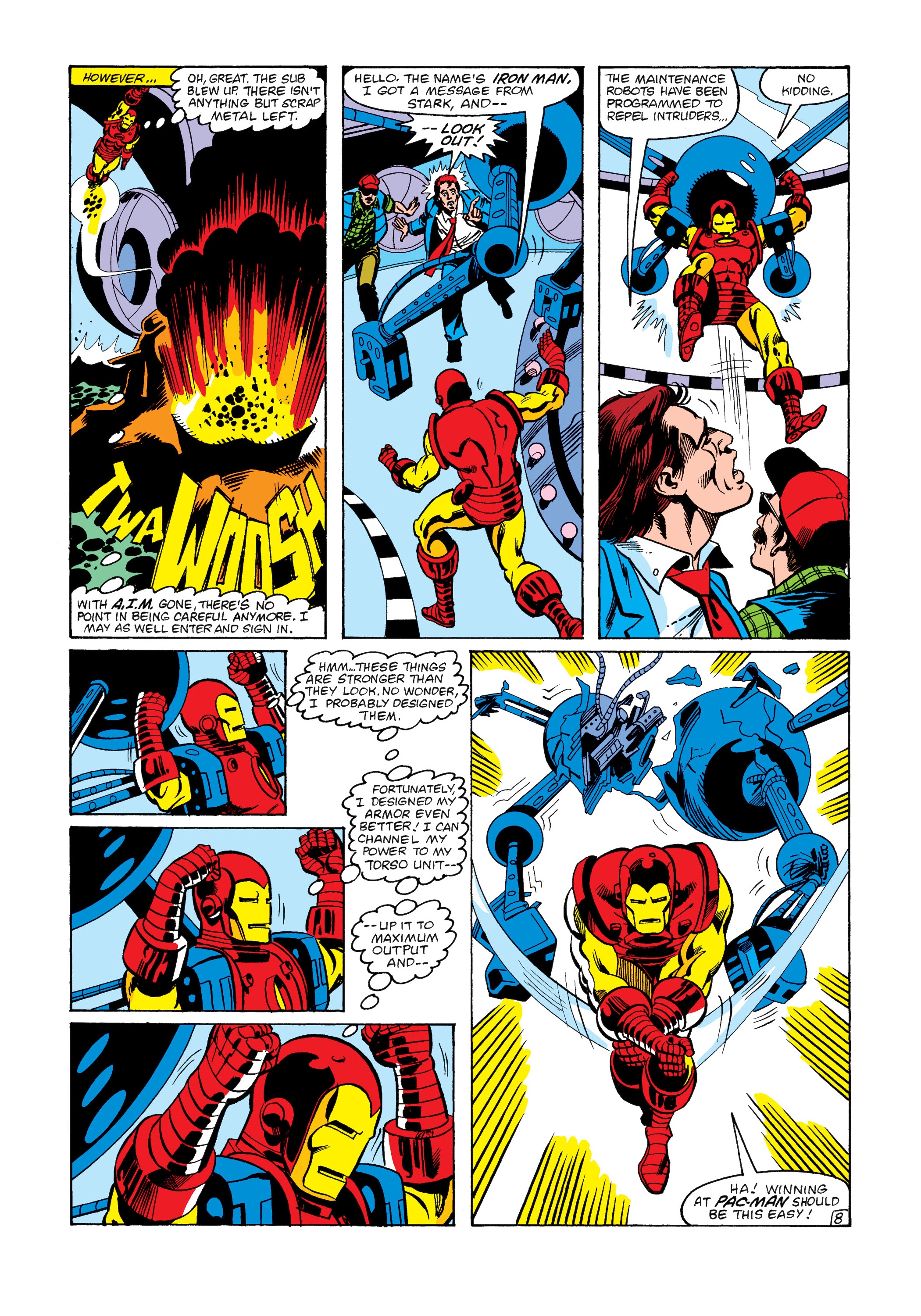 Read online Marvel Masterworks: The Invincible Iron Man comic -  Issue # TPB 16 (Part 1) - 85