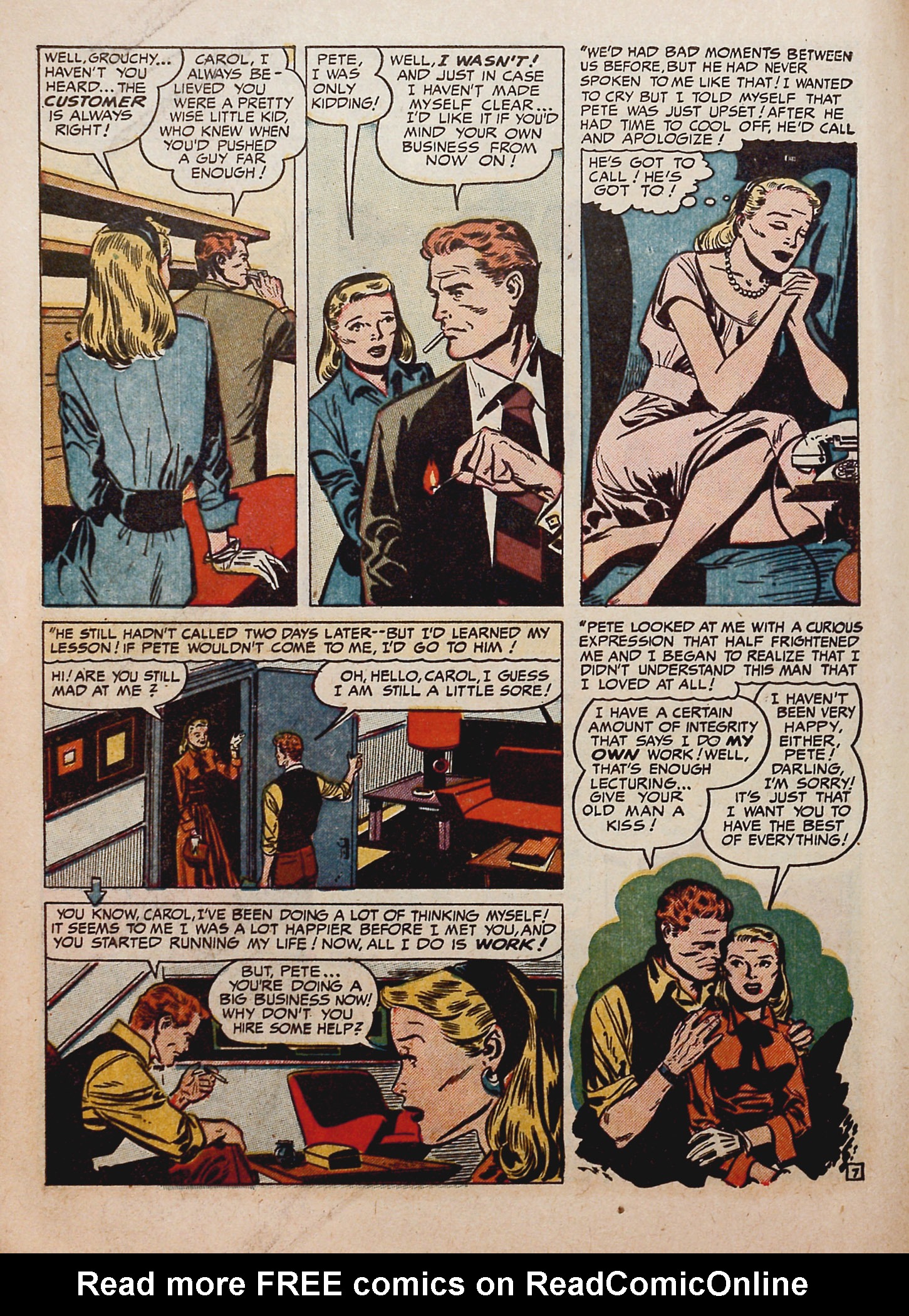 Read online Young Love (1949) comic -  Issue #10 - 20